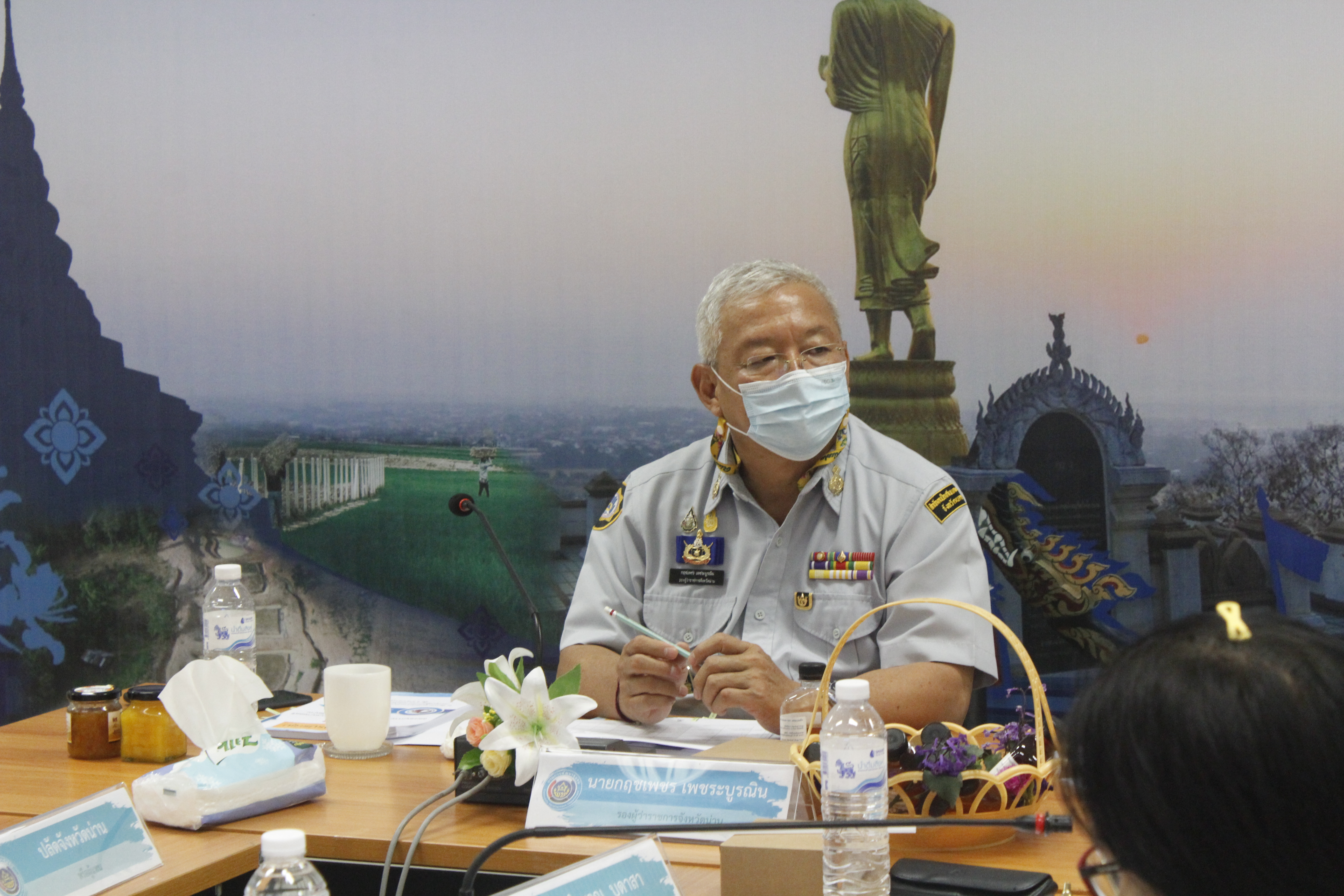 @ที่นี่เมืองน่าน@ พช.น่าน ประชุมคณะอนุกรรมการบริหารกองทุนพัฒนาบทบาทสตรีระดับจังหวัด จังหวัดน่าน ครั้งที่ 5/2565