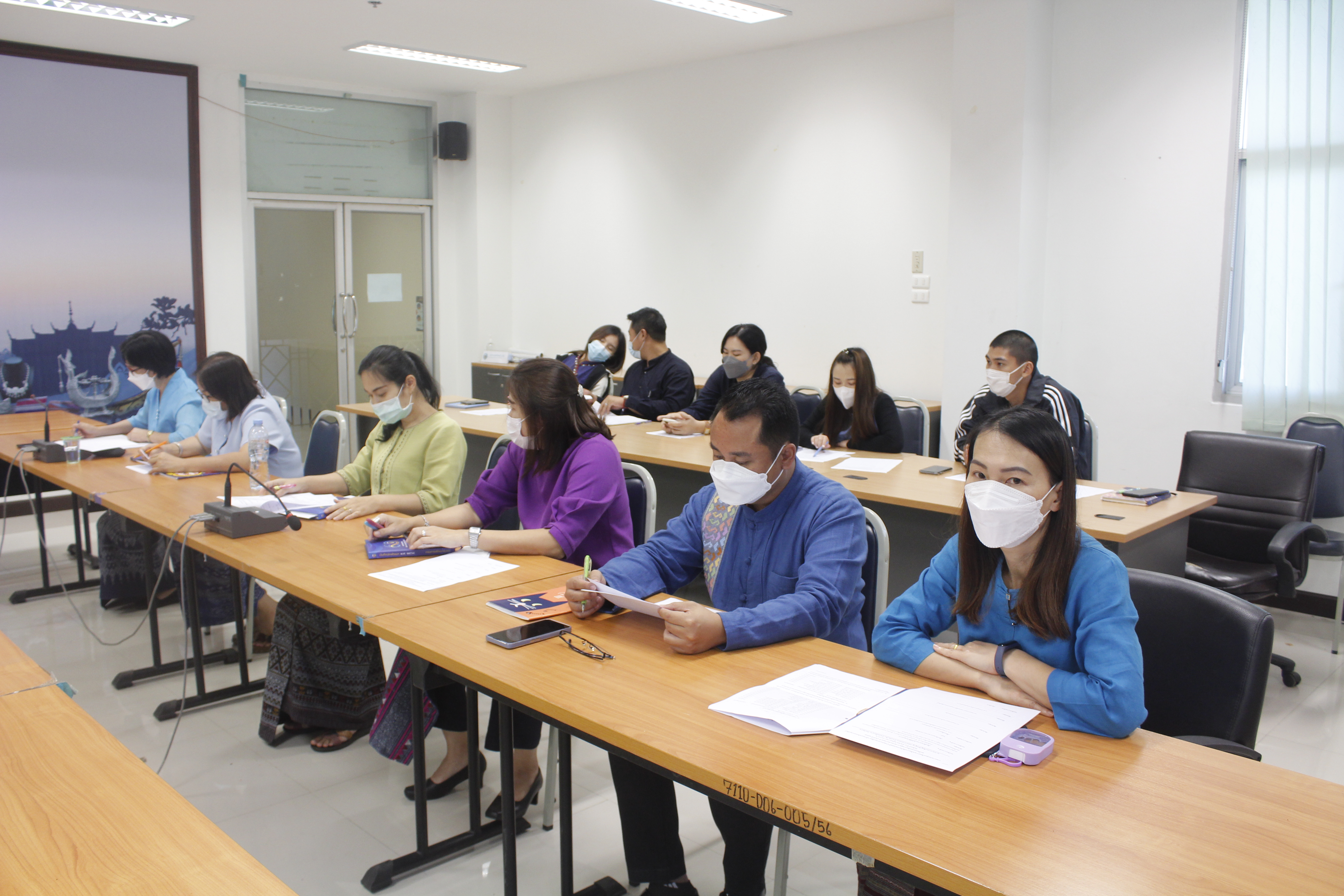 @ที่นี่เมืองน่าน@ พช.น่าน ประชุมเตรียมความพร้อมการจัดกิจกรรมทอดผ้าป่าสมทบกองทุนพัฒนาเด็กชนบทในพระราชูปถัมภ์ สมเด็จพระเทพรัตนราชสุดาฯ สยามบรมราชกุมารี ประจำปี 2565