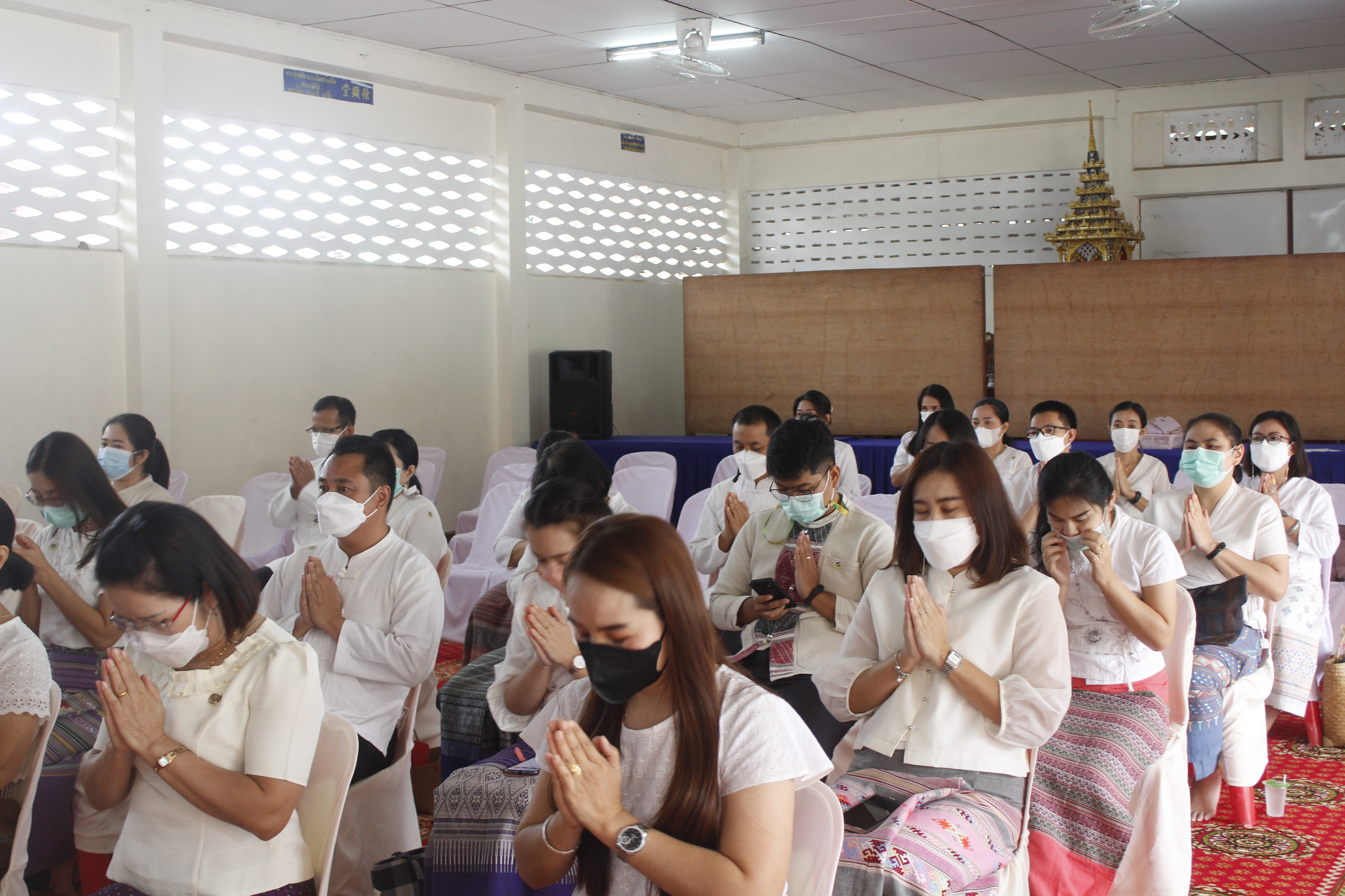 @ที่นี่เมืองน่าน@ พช.น่าน จัดพิธีทอดผ้าป่าสมทบกองทุนพัฒนาเด็กชนบท ในพระราชูปถัมภ์ สมเด็จพระเทพรัตนราชสุดาฯ สยามบรมราชกุมารี ประจำปี 2565
