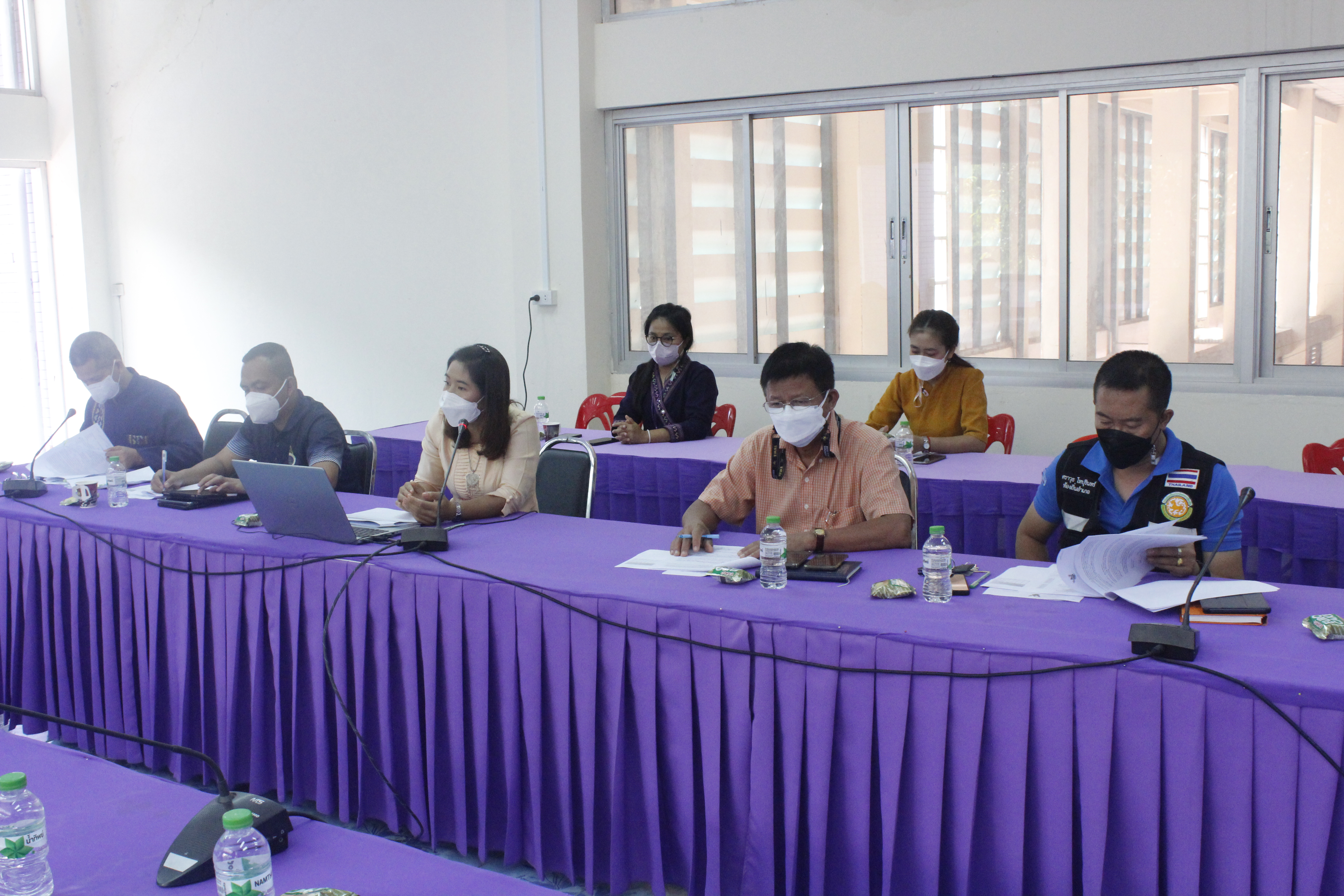 @ที่นี่เมืองน่าน@ พช.น่าน ร่วมประชุมคณะกรรมการบริหารศูนย์อำนวยการปฏิบัติการขจัดความยากจนพัฒนาคนทุกช่วงวัยอย่างยั่งยืนตามหลักปรัชญาของเศรษฐกิจพอเพียงอำเภอบ่อเกลือ (คจพ.อ) ครั้งที่ 2/2565