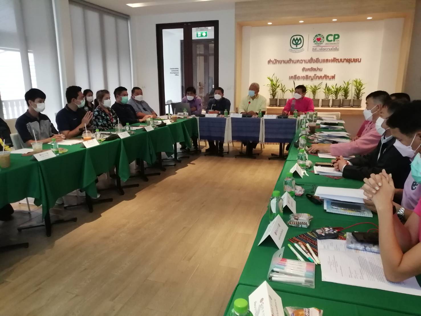 @ข่าว พช.น่าน@ จังหวัดน่าน ประชุมคณะกรรมการบริหารศูนย์กระจายสินค้านวัตกรรมเกษตรปลอดภัย ครั้งที่ 1 /2565