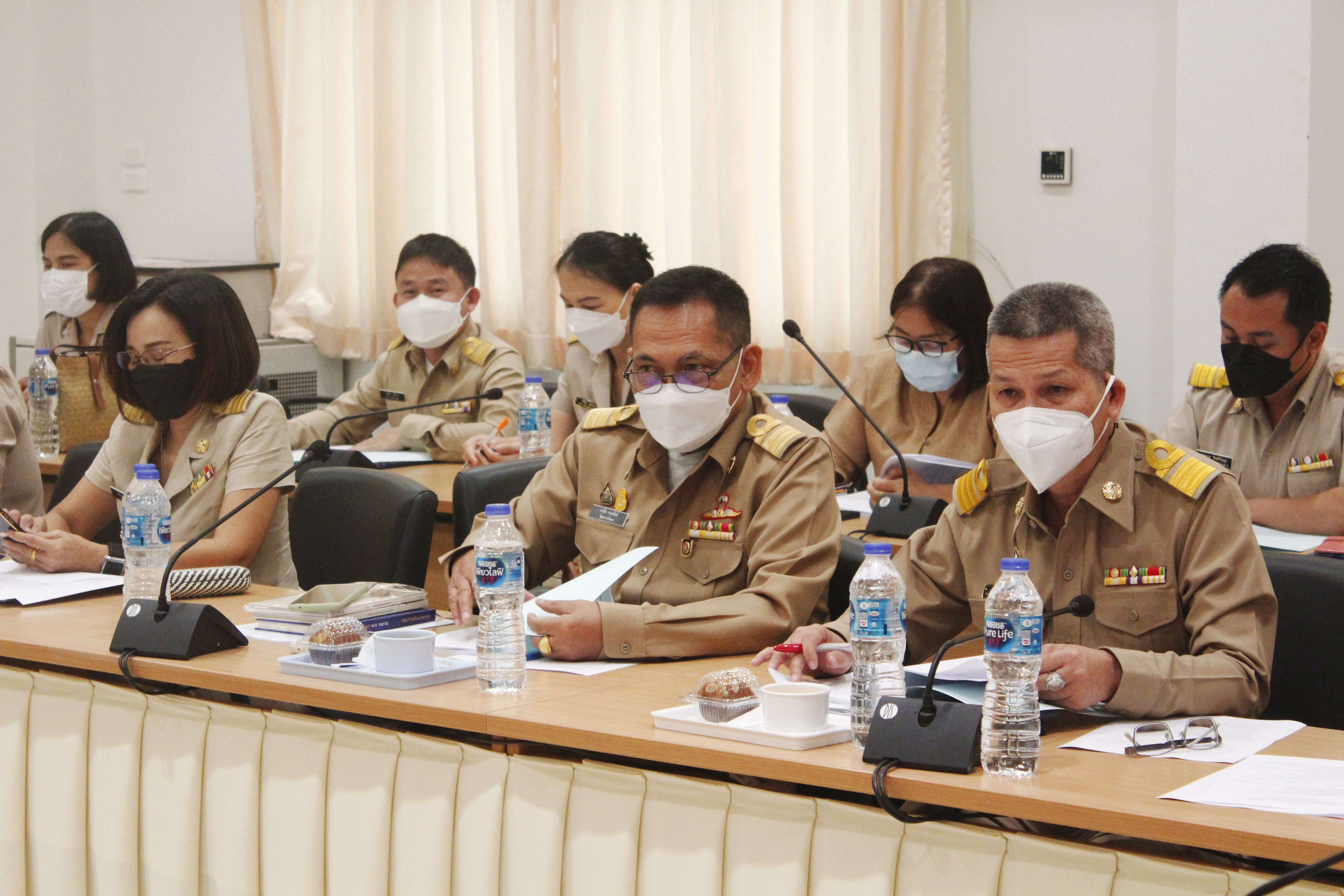 @ที่นี่เมืองน่าน@ พช.น่าน ประชุมพัฒนาการอำเภอและนักวิชาการพัฒนาชุมชนจังหวัดน่าน ครั้งที่ 5/2565