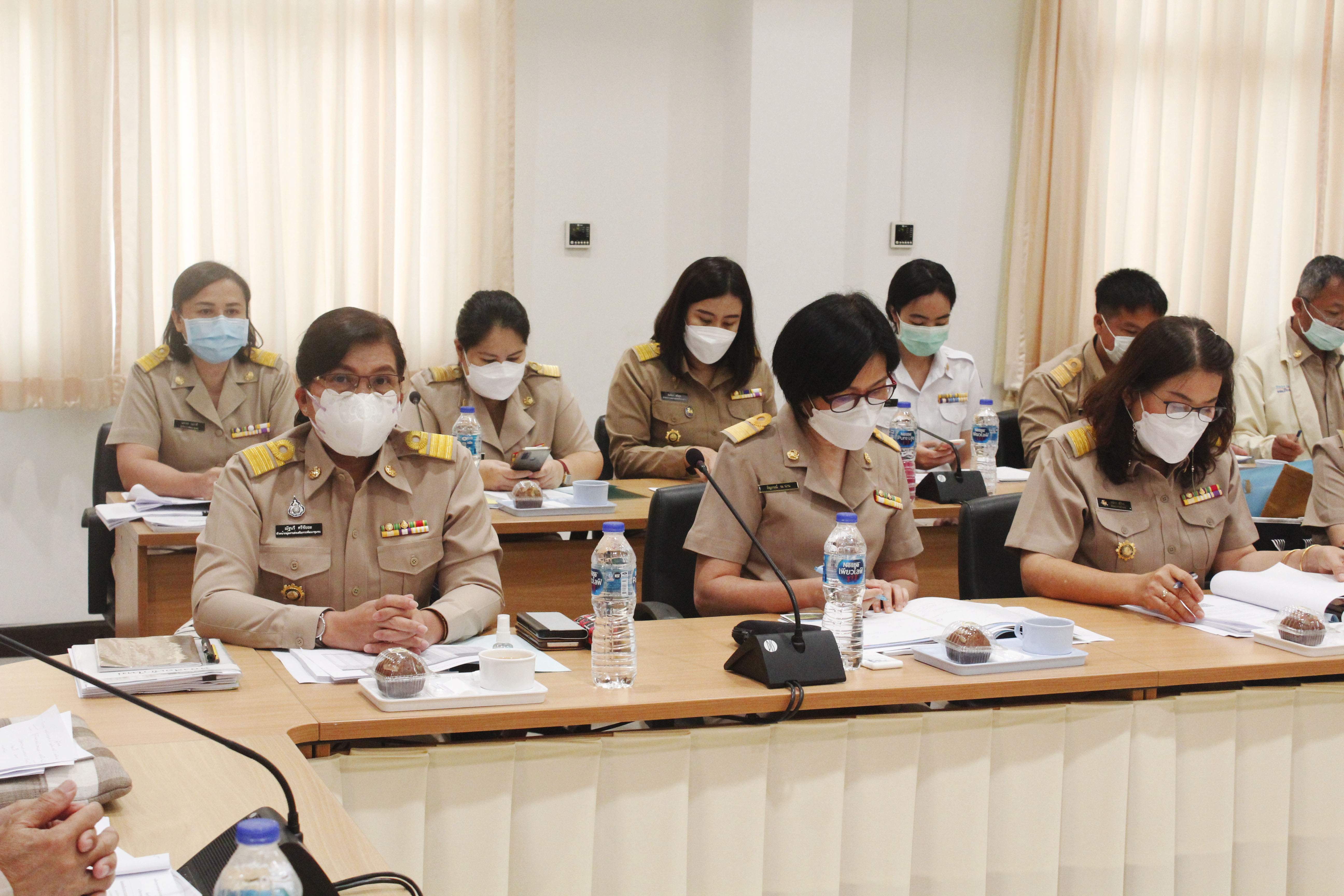 @ที่นี่เมืองน่าน@ พช.น่าน ประชุมพัฒนาการอำเภอและนักวิชาการพัฒนาชุมชนจังหวัดน่าน ครั้งที่ 5/2565