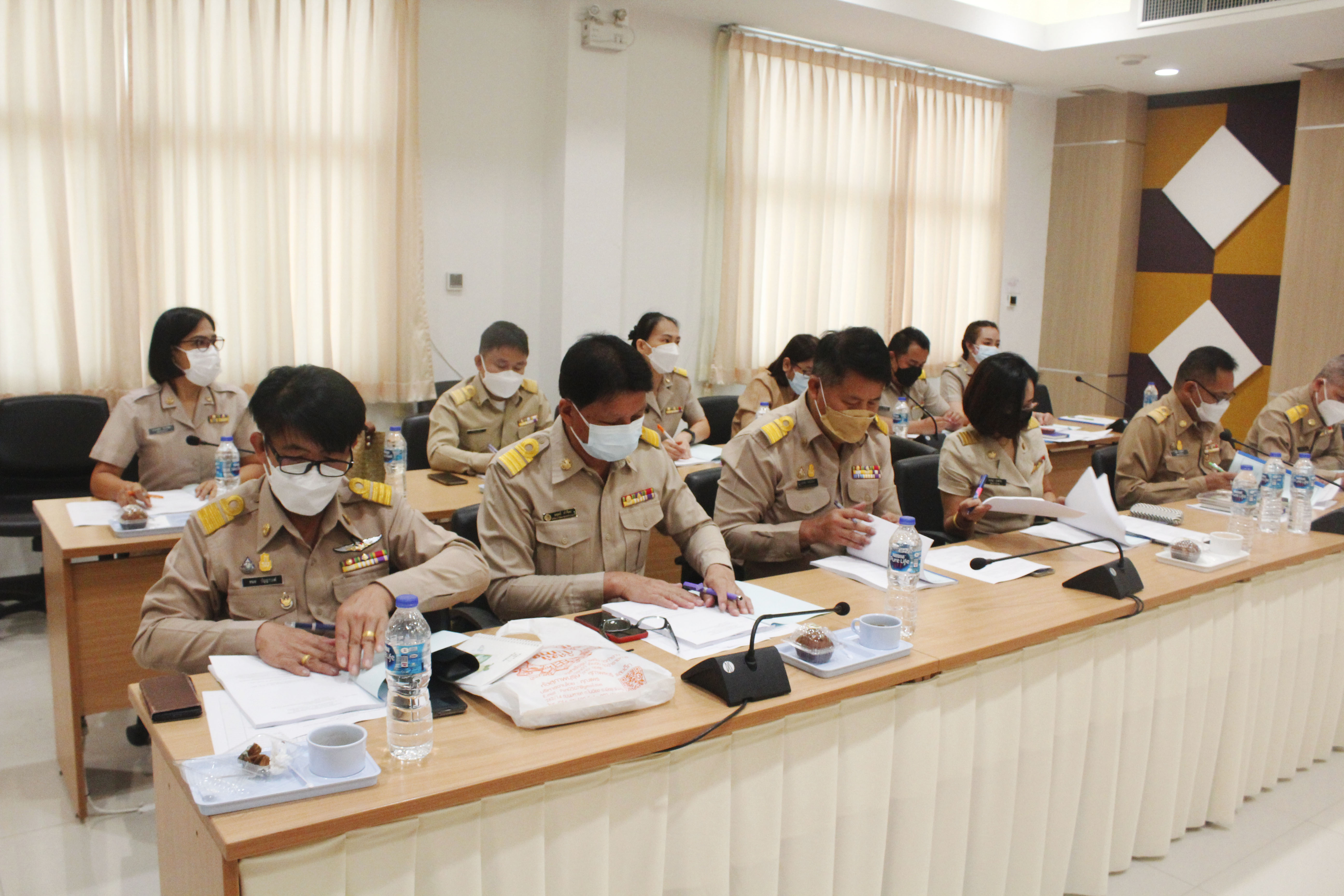 @ที่นี่เมืองน่าน@ พช.น่าน ประชุมพัฒนาการอำเภอและนักวิชาการพัฒนาชุมชนจังหวัดน่าน ครั้งที่ 5/2565