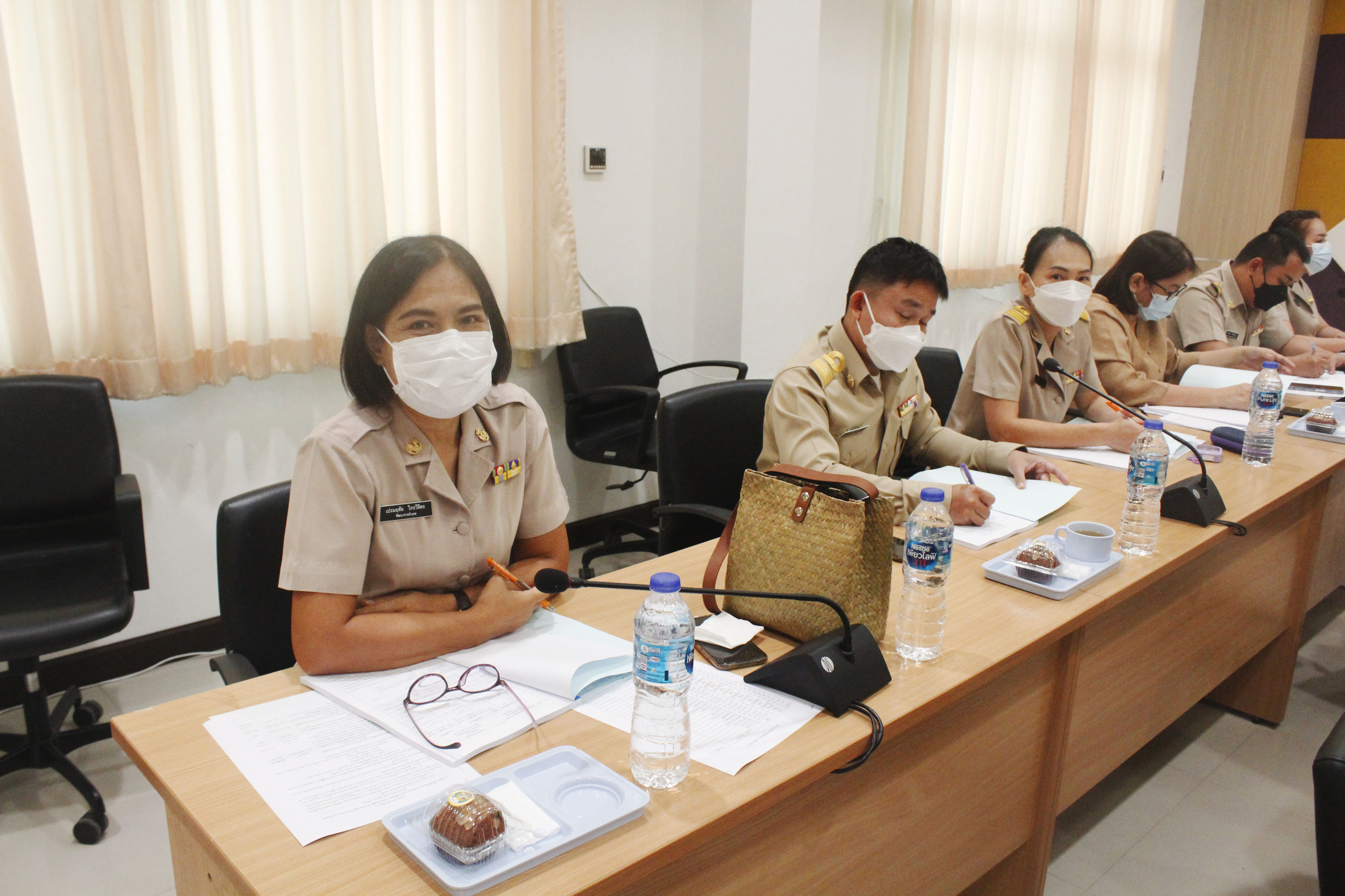 @ที่นี่เมืองน่าน@ พช.น่าน ประชุมพัฒนาการอำเภอและนักวิชาการพัฒนาชุมชนจังหวัดน่าน ครั้งที่ 5/2565