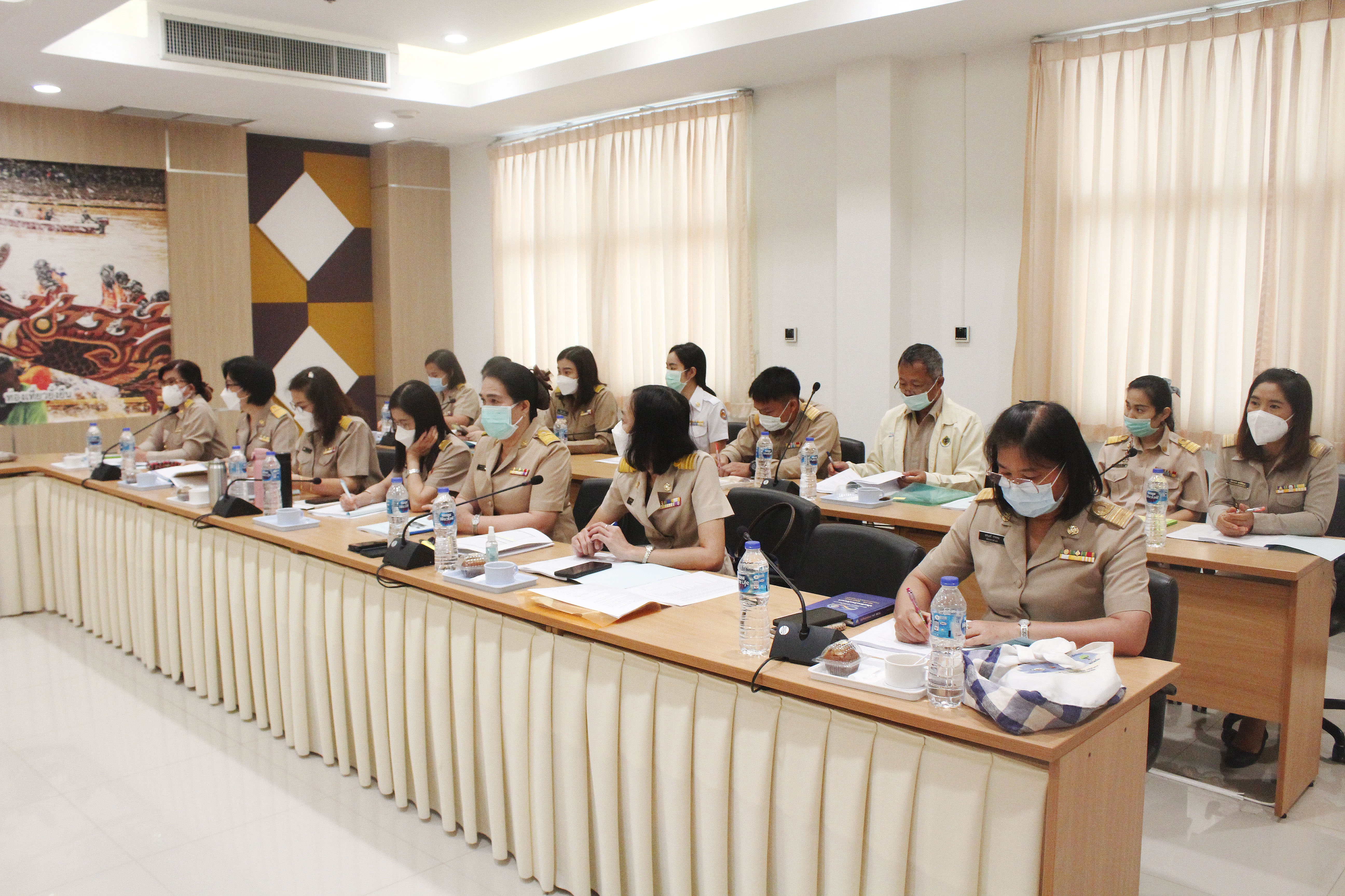 @ที่นี่เมืองน่าน@ พช.น่าน ประชุมพัฒนาการอำเภอและนักวิชาการพัฒนาชุมชนจังหวัดน่าน ครั้งที่ 5/2565