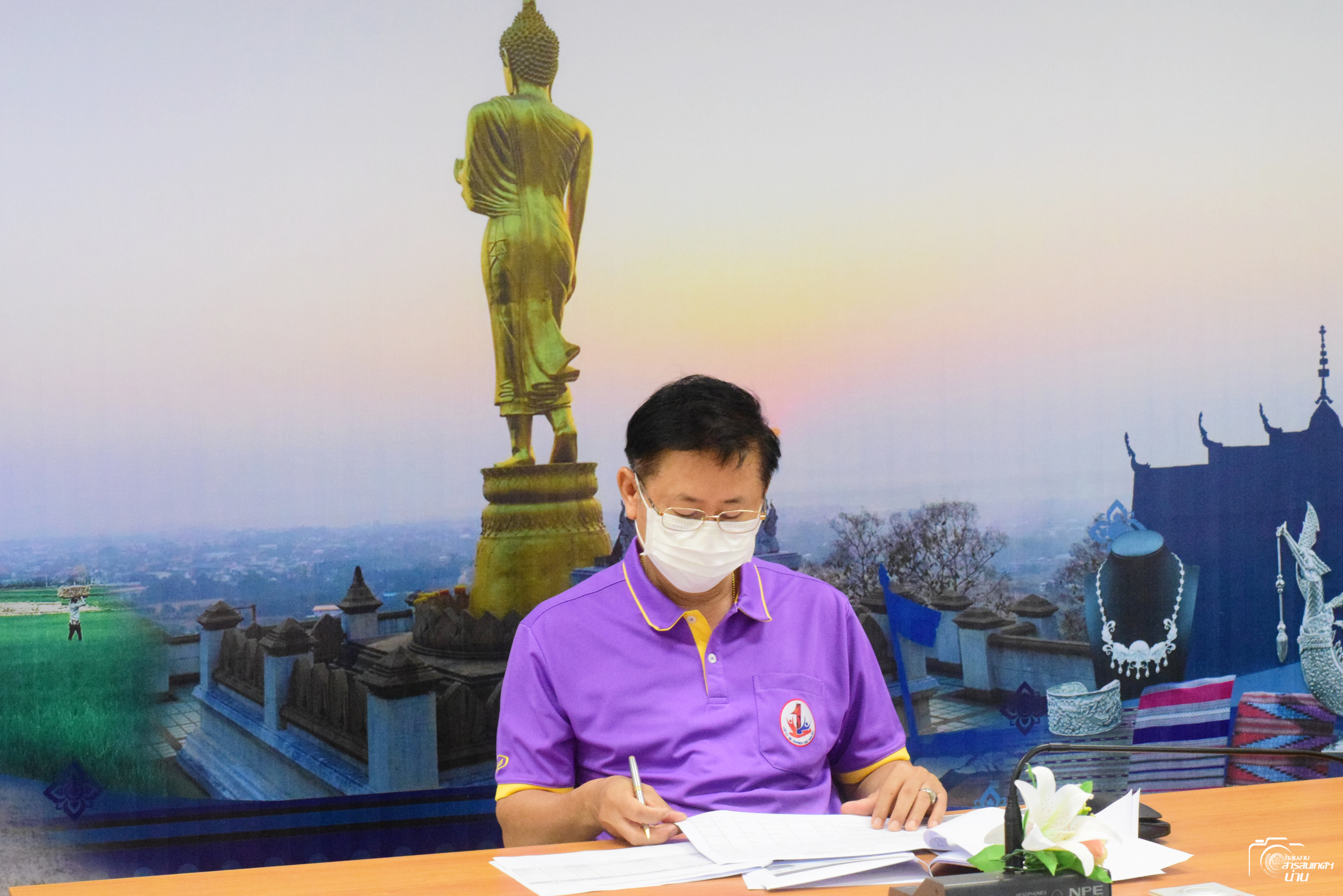 พช.น่าน ร่วมประชุมคณะทำงานติดตามเร่งรัดการเบิกจ่ายงบประมาณและการใช้จ่ายภาครัฐของกรมการพัฒนาชุมชน ปีงบประมาณ พ.ศ.2565 ครั้งที่ 5/2565