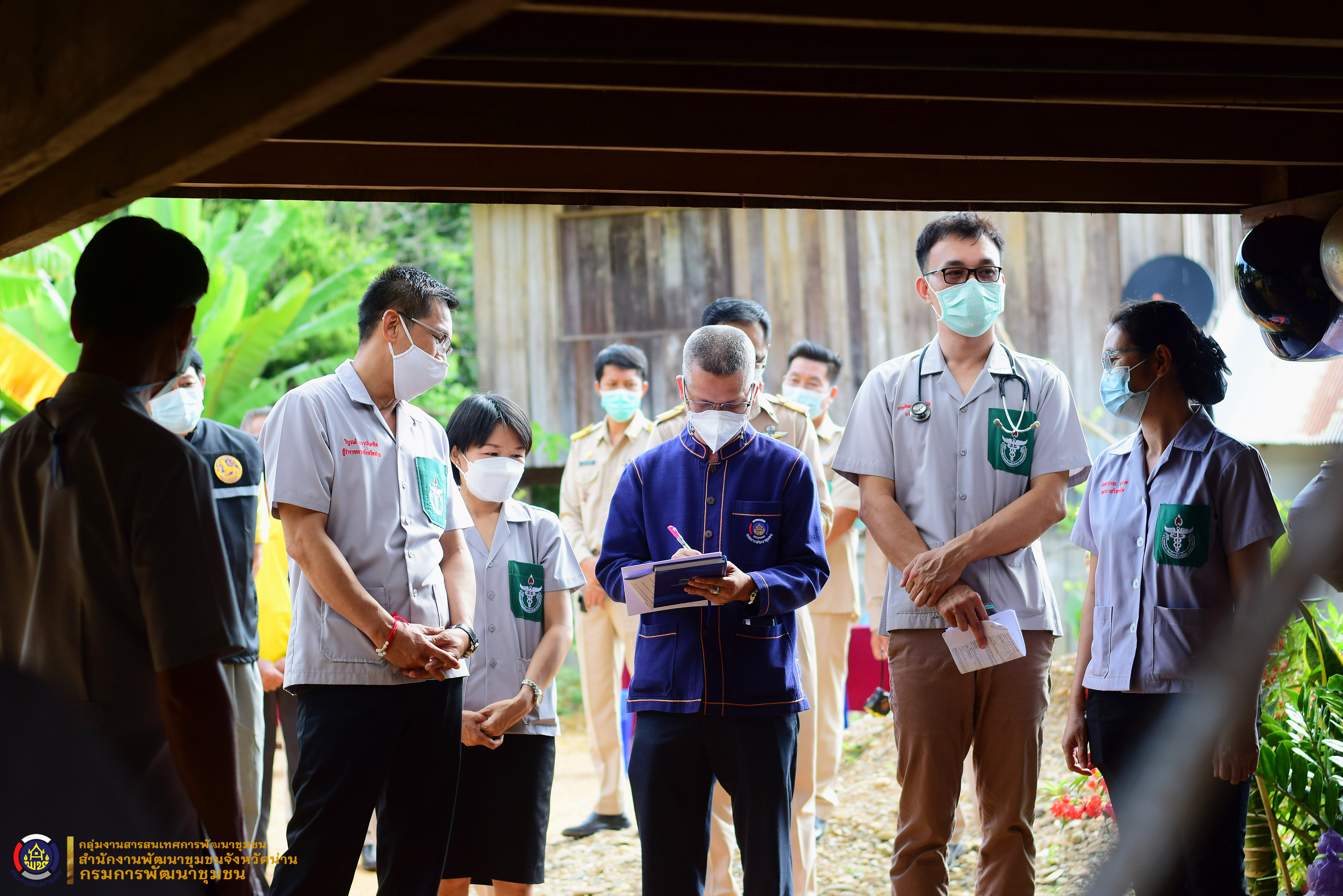 @ข่าว แก้จนน่าน@ จังหวัดน่าน ลงพื้นที่ตรวจเยี่ยมครัวเรือนเป้าหมาย TPMAP ปี 2565 ตามโครงการขจัดความยากจนและพัฒนาคนทุกช่วงวัยอย่างยั่งยืนตามหลักปรัชญาของเศรษฐกิจพอเพียง พื้นที่อำเภอนาหมื่น จังหวัดน่าน