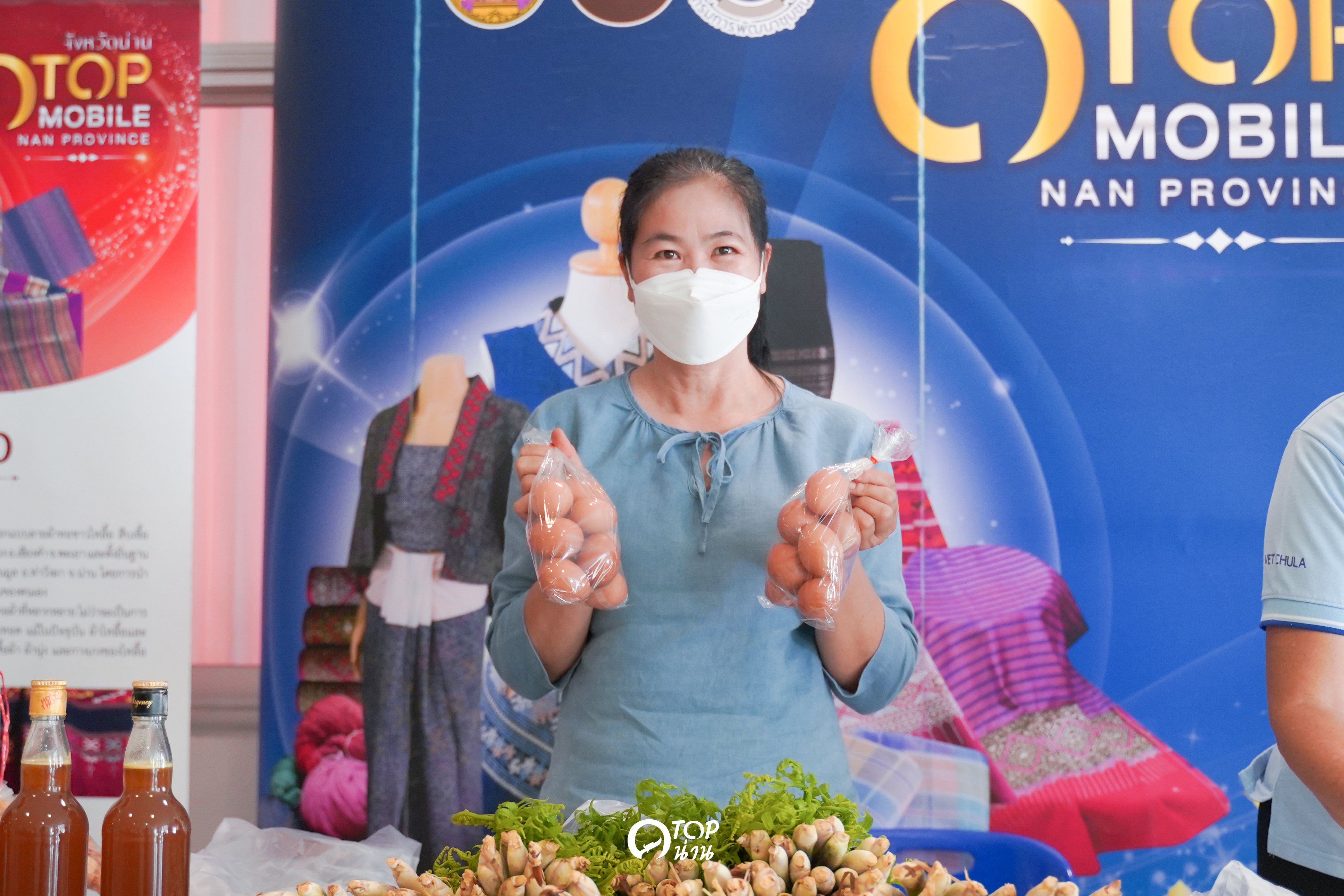 พช.น่าน จัดกิจกรรม OTOP Mobile เพื่อกระตุ้นเศรษฐกิจ และส่งเสริมผู้ประกอบการOTOP จังหวัดน่าน