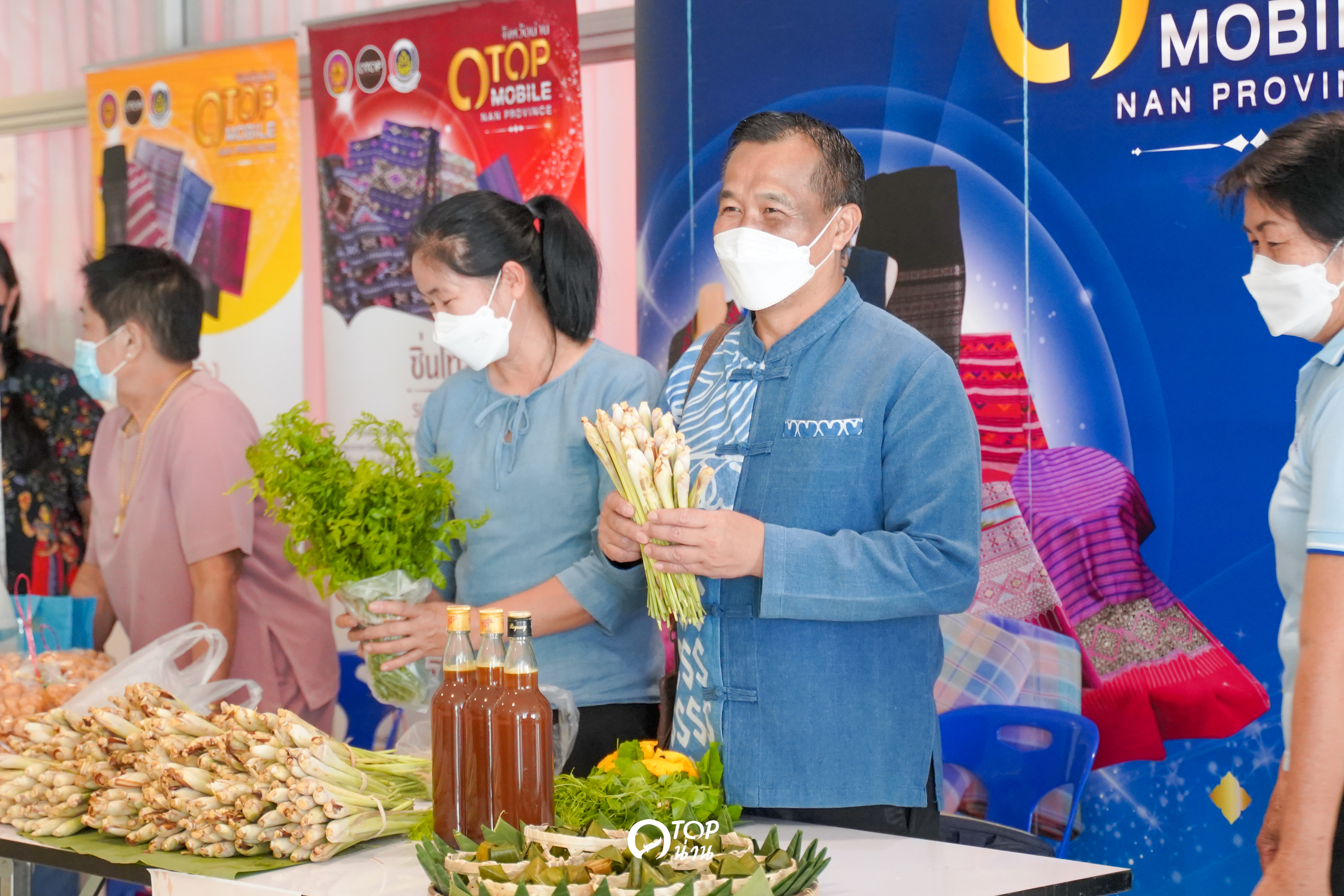 พช.น่าน จัดกิจกรรม OTOP Mobile เพื่อกระตุ้นเศรษฐกิจ และส่งเสริมผู้ประกอบการOTOP จังหวัดน่าน