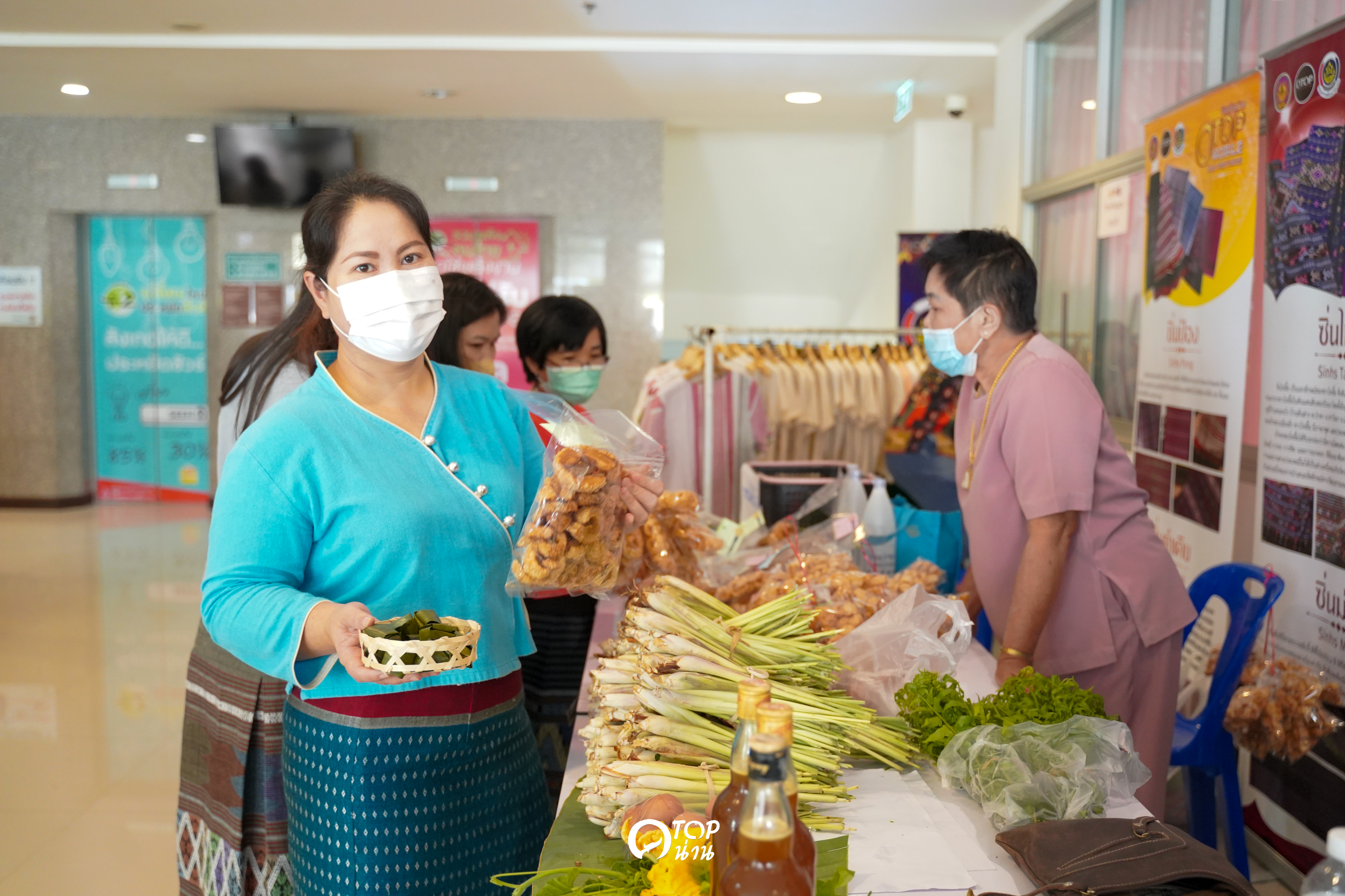 พช.น่าน จัดกิจกรรม OTOP Mobile เพื่อกระตุ้นเศรษฐกิจ และส่งเสริมผู้ประกอบการOTOP จังหวัดน่าน