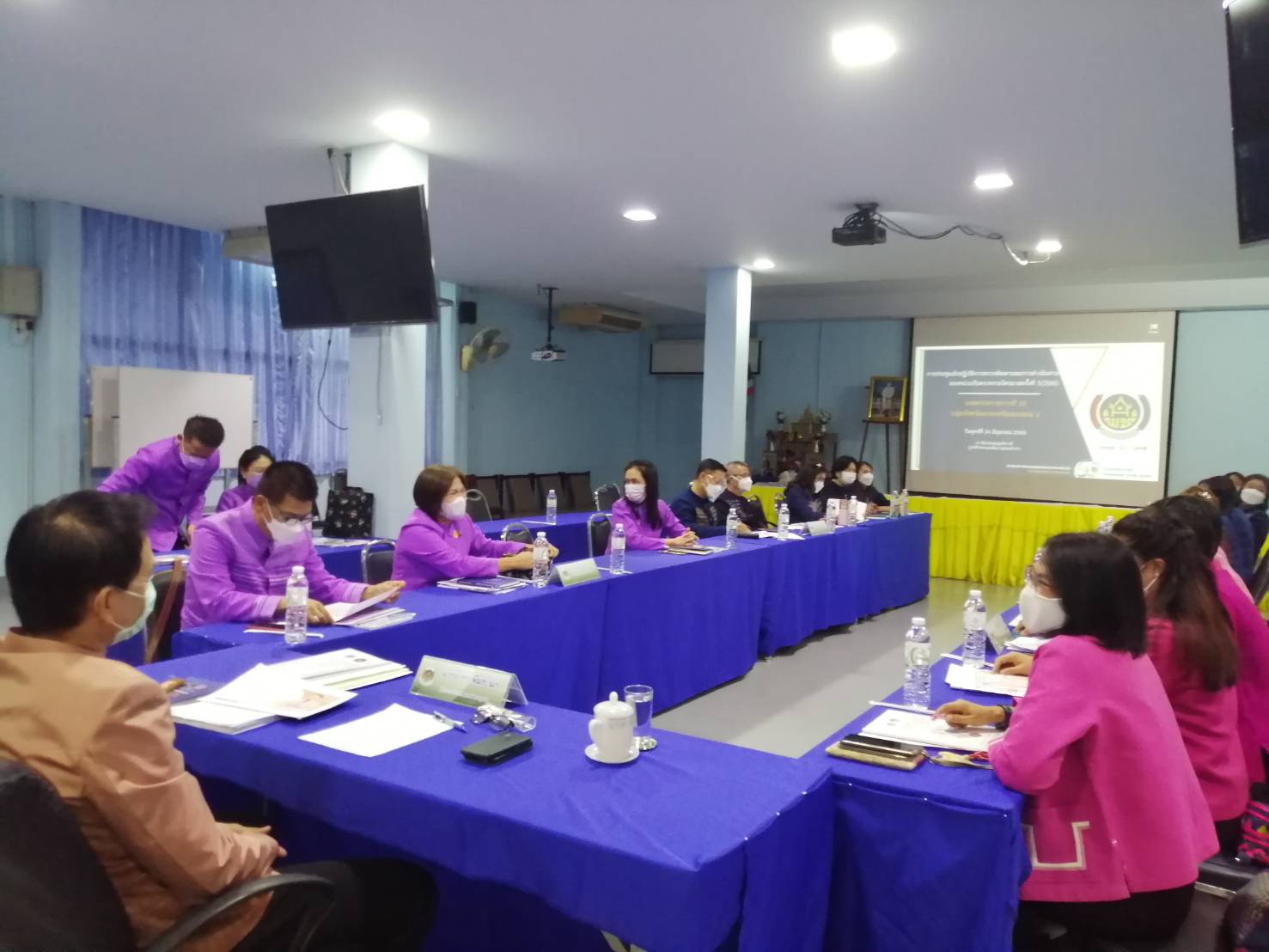 พช.น่าน ร่วมประชุมเชิงปฏิบัติการตรวจติดตามผลการดำเนินงานของหน่วยรับตรวจรายไตรมาส ครั้งที่ 3/2565 เขตตรวจราชการที่ 16 กลุ่มจังหวัดภาคเหนือตอนบน 2  