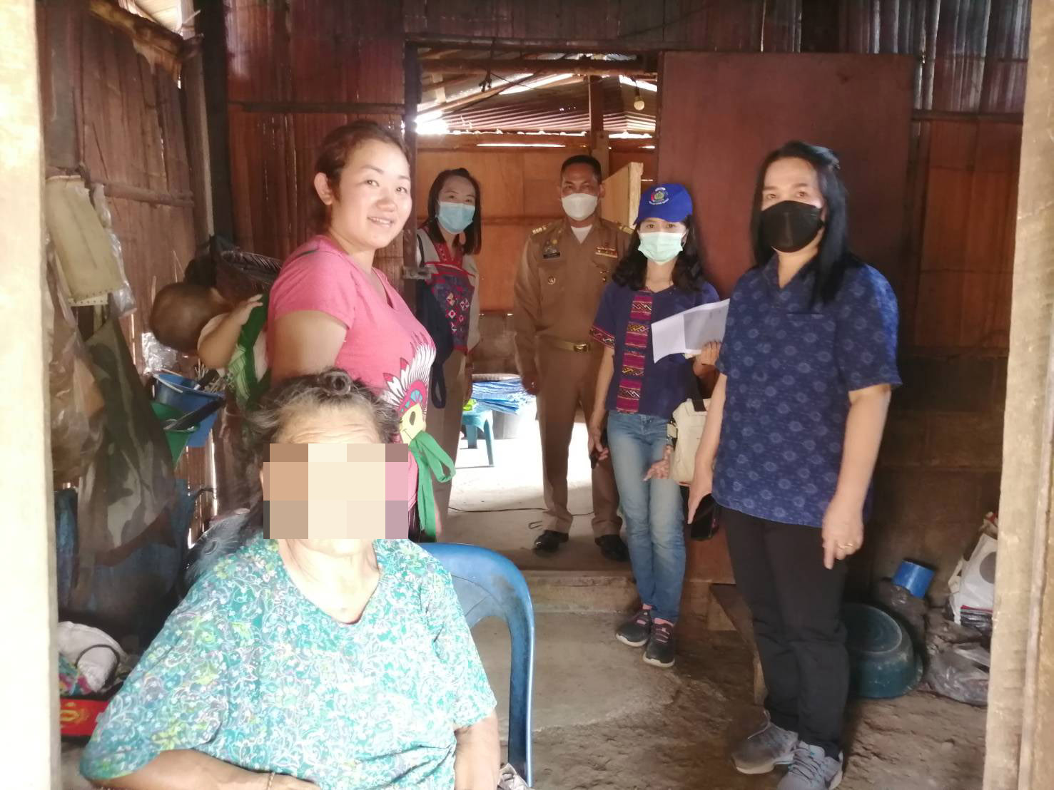 พช.น่าน ลงพื้นที่เยี่ยมบ้านครัวเรือนยากจน TPMAP ปี 2565 ตามโครงการตามโครงการขจัดความยากจนและพัฒนาคนทุกช่วงวัยอย่างยั่งยืนตามหลักปรัชญาของเศรษฐกิจพอเพียง พื้นที่อำเภอทุ่งช้าง