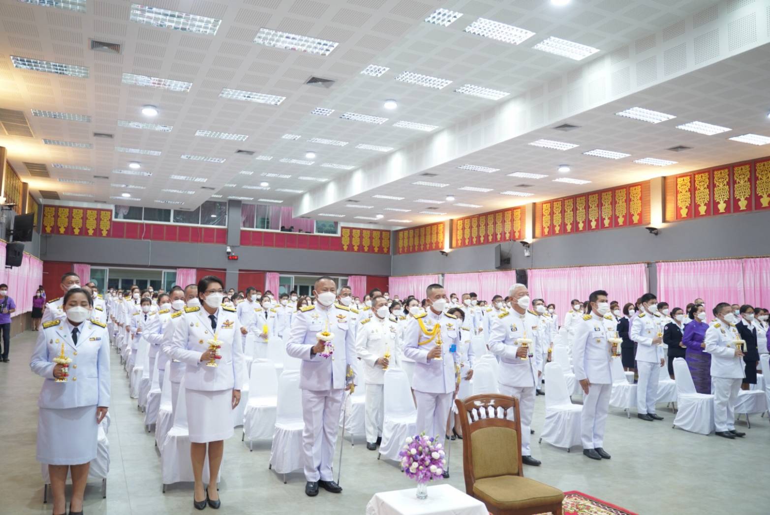 จังหวัดน่าน จัดพิธีถวายเครื่องราชสักการะ วางพานพุ่ม และพิธีถวายพระพรชัยมงคล เนื่องในโอกาสวันเฉลิมพระชนมพรรษา สมเด็จพระนางเจ้าฯ พระบรมราชินี