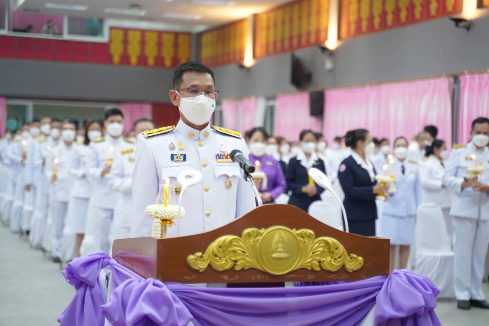 จังหวัดน่าน จัดพิธีถวายเครื่องราชสักการะ วางพานพุ่ม และพิธีถวายพระพรชัยมงคล เนื่องในโอกาสวันเฉลิมพระชนมพรรษา สมเด็จพระนางเจ้าฯ พระบรมราชินี