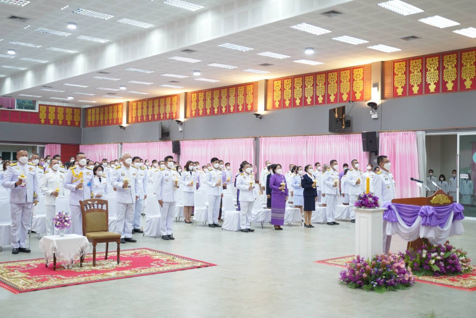 จังหวัดน่าน จัดพิธีถวายเครื่องราชสักการะ วางพานพุ่ม และพิธีถวายพระพรชัยมงคล เนื่องในโอกาสวันเฉลิมพระชนมพรรษา สมเด็จพระนางเจ้าฯ พระบรมราชินี