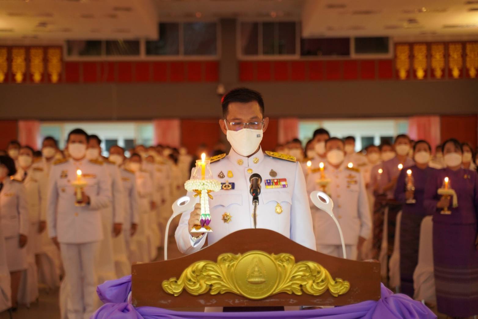 จังหวัดน่าน จัดพิธีถวายเครื่องราชสักการะ วางพานพุ่ม และพิธีถวายพระพรชัยมงคล เนื่องในโอกาสวันเฉลิมพระชนมพรรษา สมเด็จพระนางเจ้าฯ พระบรมราชินี