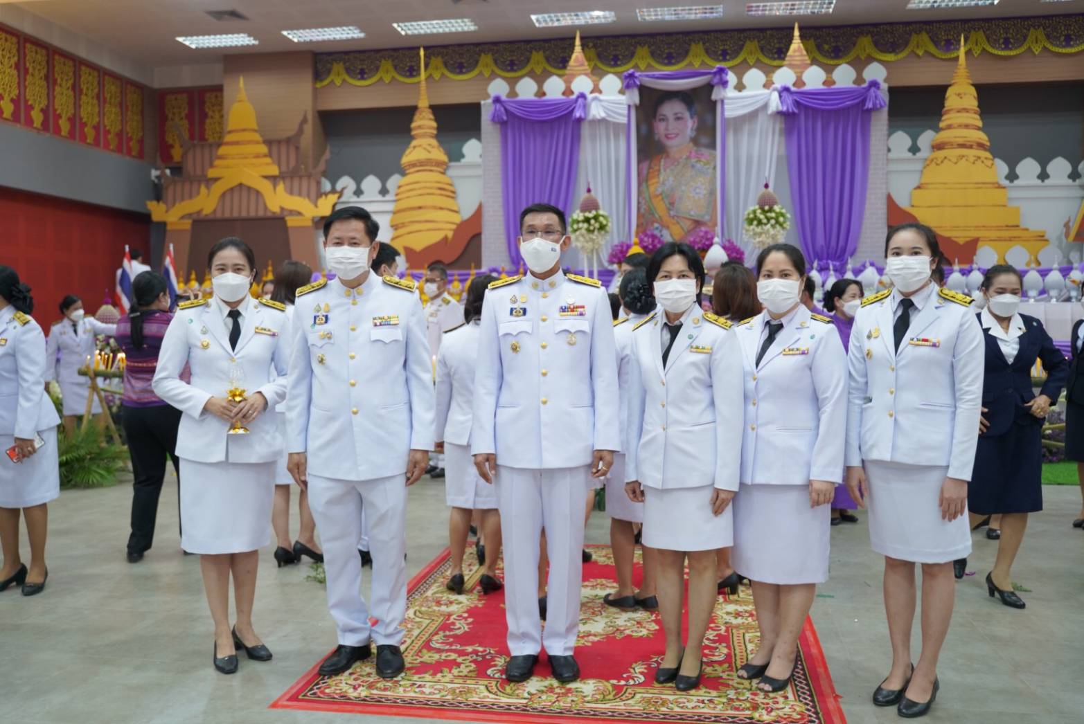 จังหวัดน่าน จัดพิธีถวายเครื่องราชสักการะ วางพานพุ่ม และพิธีถวายพระพรชัยมงคล เนื่องในโอกาสวันเฉลิมพระชนมพรรษา สมเด็จพระนางเจ้าฯ พระบรมราชินี