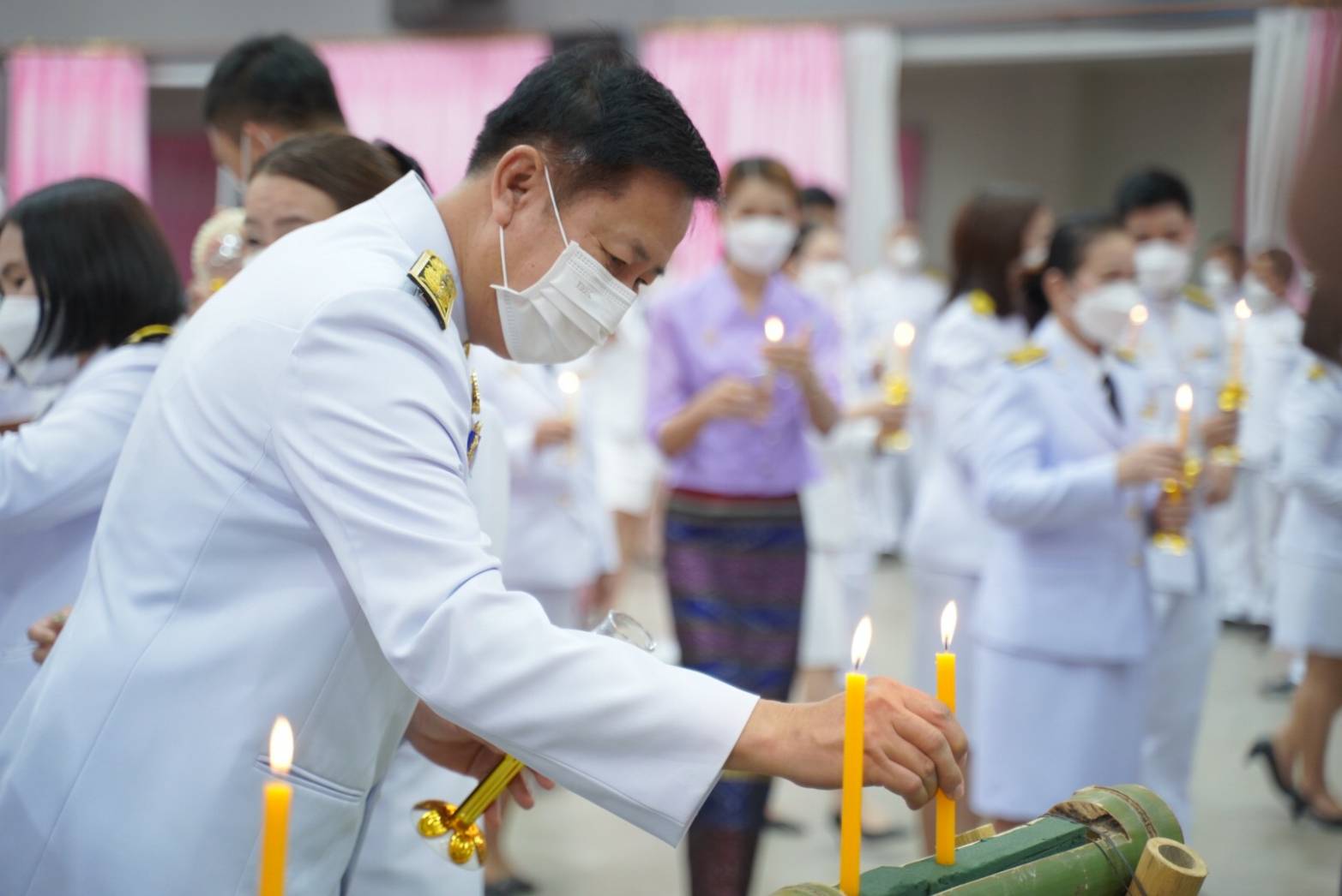จังหวัดน่าน จัดพิธีถวายเครื่องราชสักการะ วางพานพุ่ม และพิธีถวายพระพรชัยมงคล เนื่องในโอกาสวันเฉลิมพระชนมพรรษา สมเด็จพระนางเจ้าฯ พระบรมราชินี