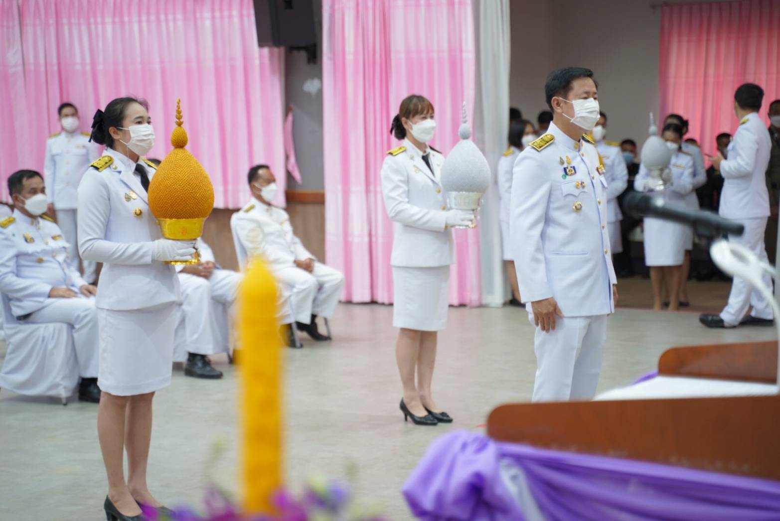 จังหวัดน่าน จัดพิธีถวายเครื่องราชสักการะ วางพานพุ่ม และพิธีถวายพระพรชัยมงคล เนื่องในโอกาสวันเฉลิมพระชนมพรรษา สมเด็จพระนางเจ้าฯ พระบรมราชินี