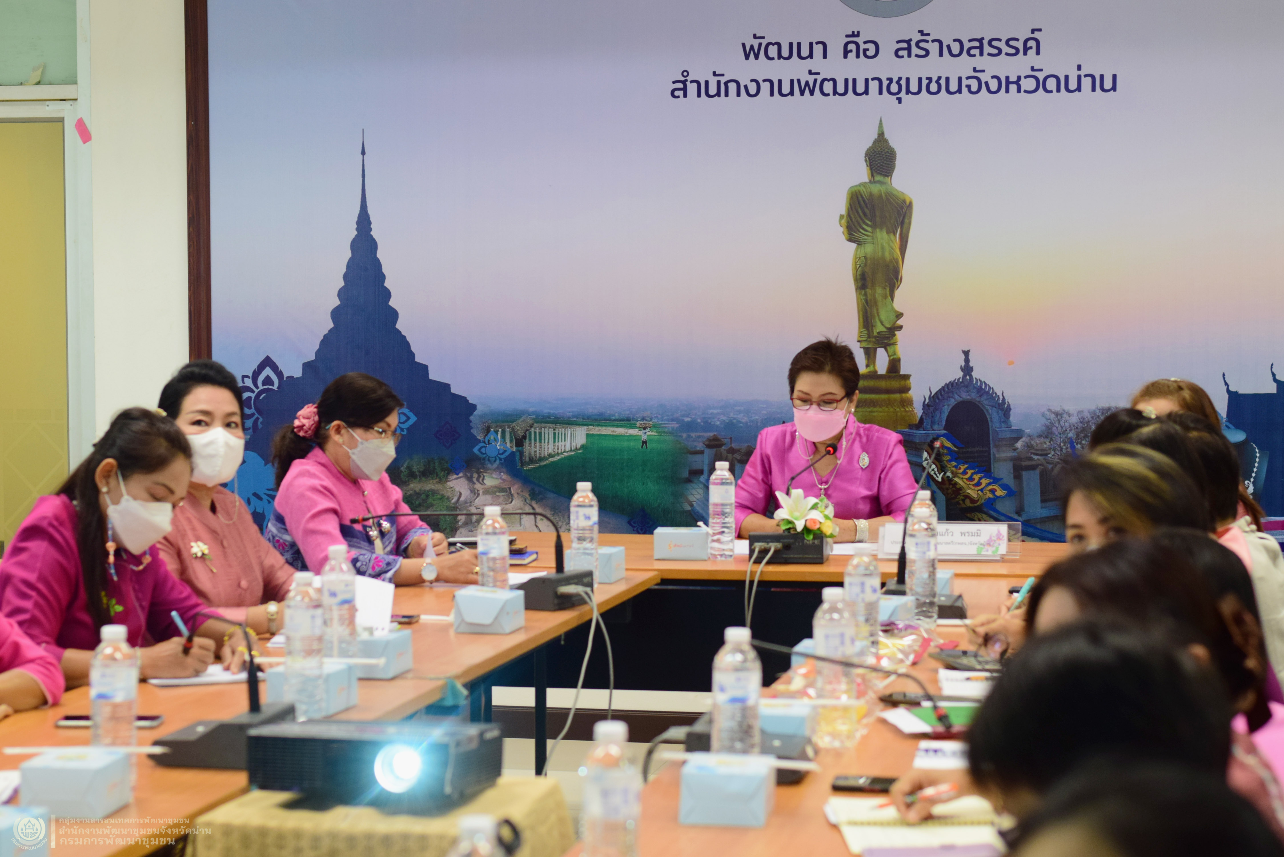 @ข่าว พช.น่าน@ จังหวัดน่าน ประชุมคณะกรรมการพัฒนาสตรีจังหวัดน่าน (กพสจ.) ครั้งที่ 5/2565