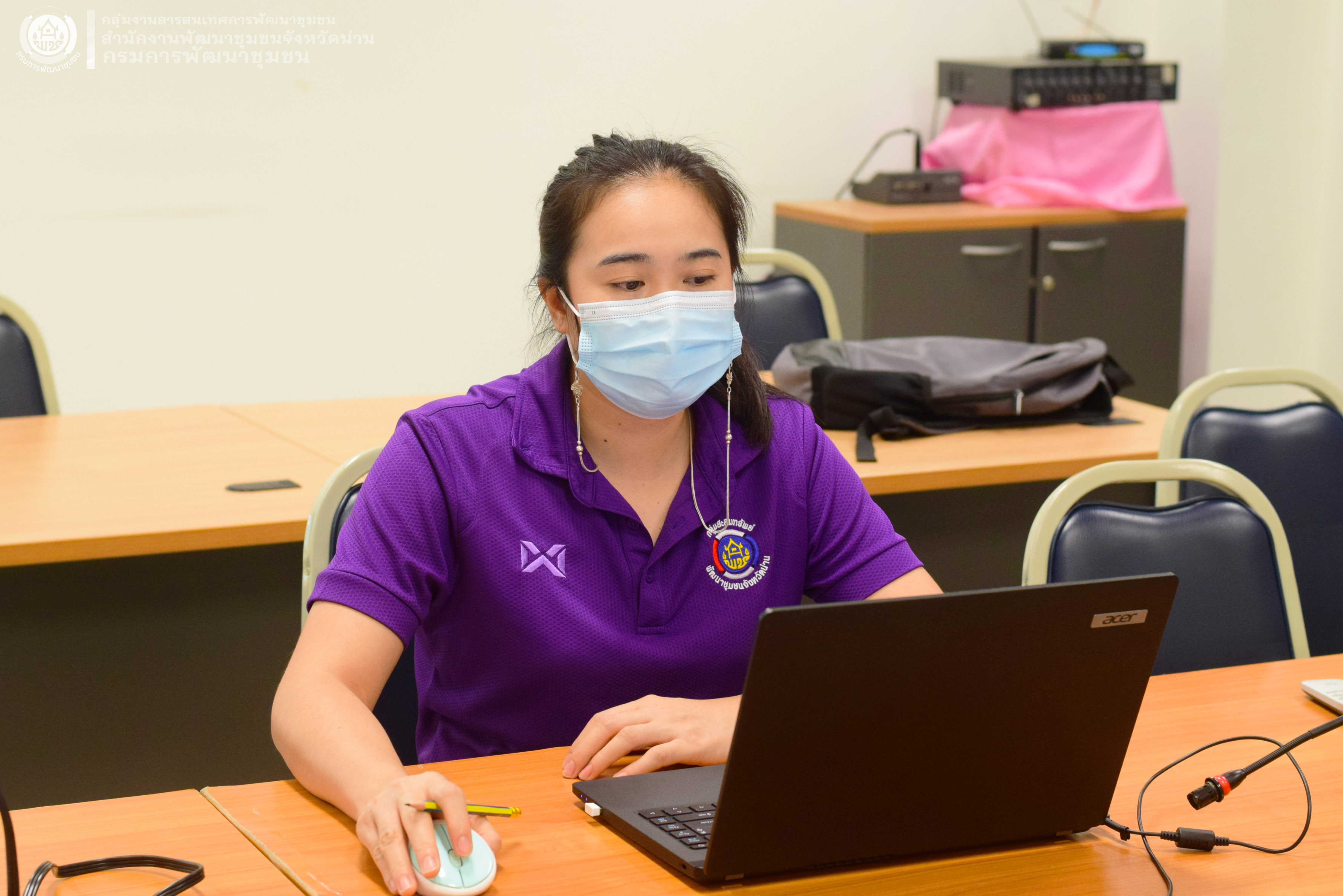 @ข่าว พช.น่าน@ จังหวัดน่าน ร่วมฝึกอบรมระบบโปรแกรมบันทึกและประมวลผลข้อมูลความจำเป็นพื้นฐาน (จปฐ.) และข้อมูลพื้นฐานระดับหมู่บ้าน (กชช. ๒ค) ผ่านระบบวีดิทัศน์ทางไกล (Video Conference)