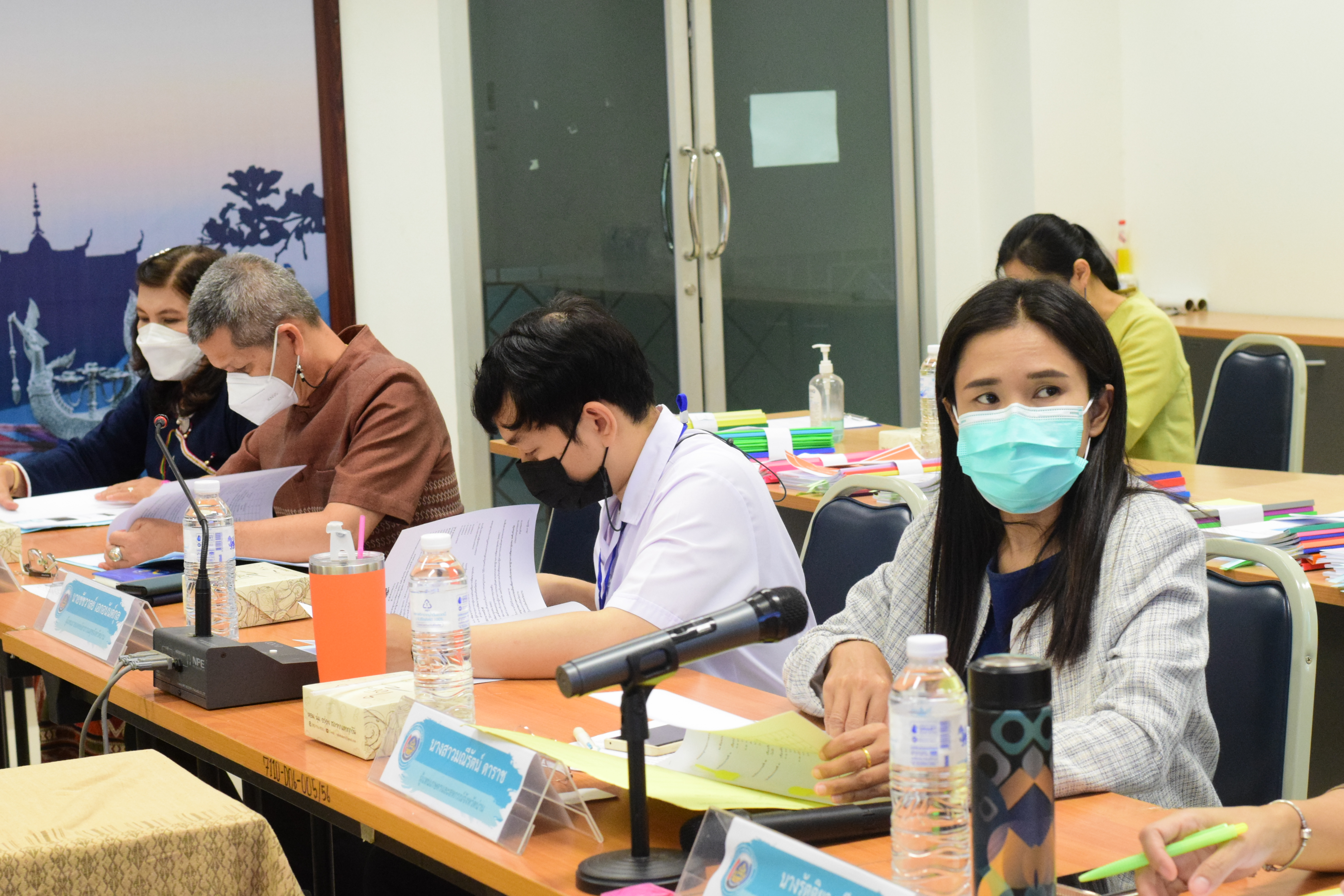 @ข่าว พช.น่าน@ จังหวัดน่าน ประชุมคณะอนุกรรมการตรวจประเมินเพื่อการรับรองมาตรฐานการพัฒนาชุมชนระดับจังหวัด ประจำปี 2565 ครั้งที่ 1/2565