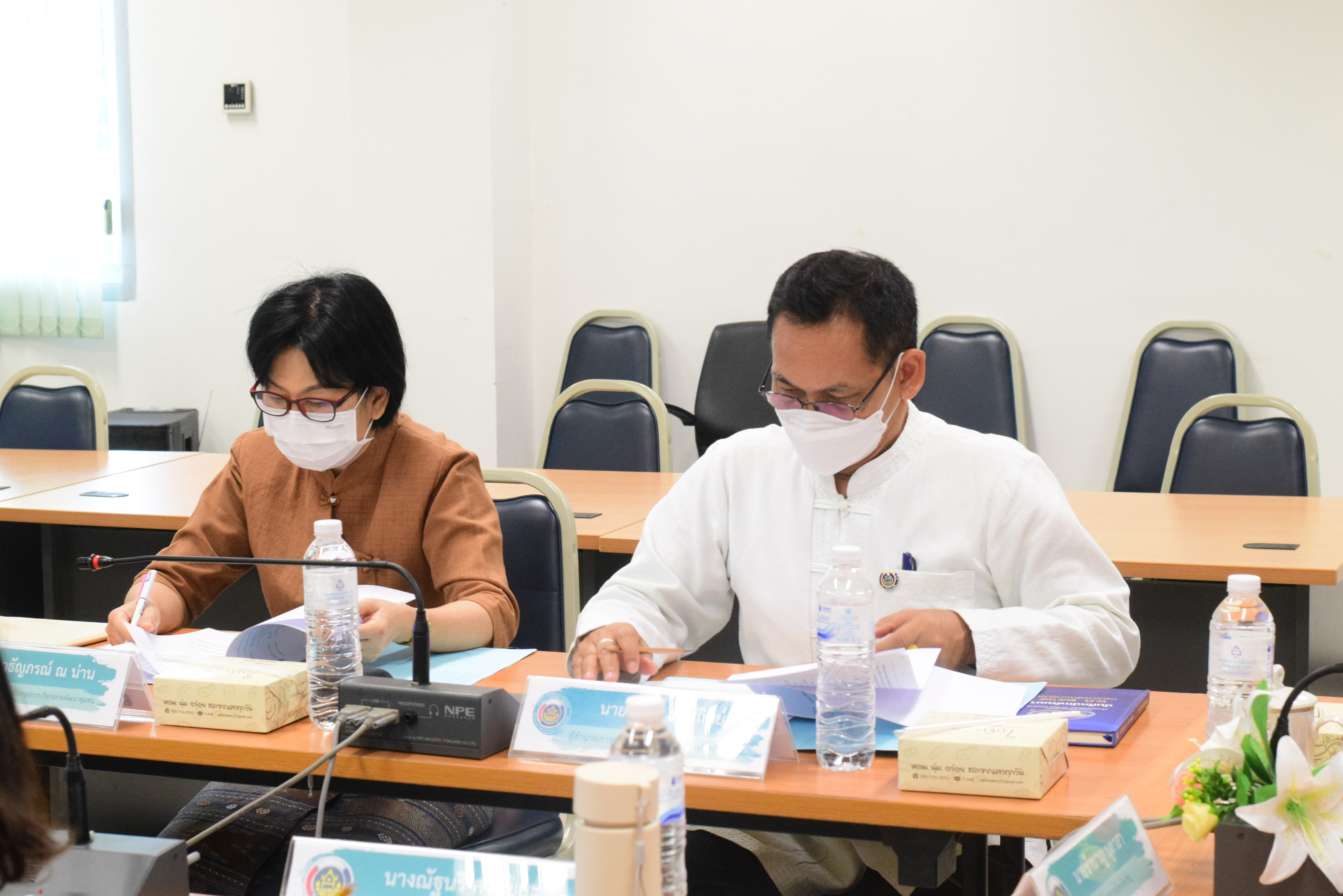 @ข่าว พช.น่าน@ จังหวัดน่าน ประชุมคณะอนุกรรมการตรวจประเมินเพื่อการรับรองมาตรฐานการพัฒนาชุมชนระดับจังหวัด ประจำปี 2565 ครั้งที่ 1/2565