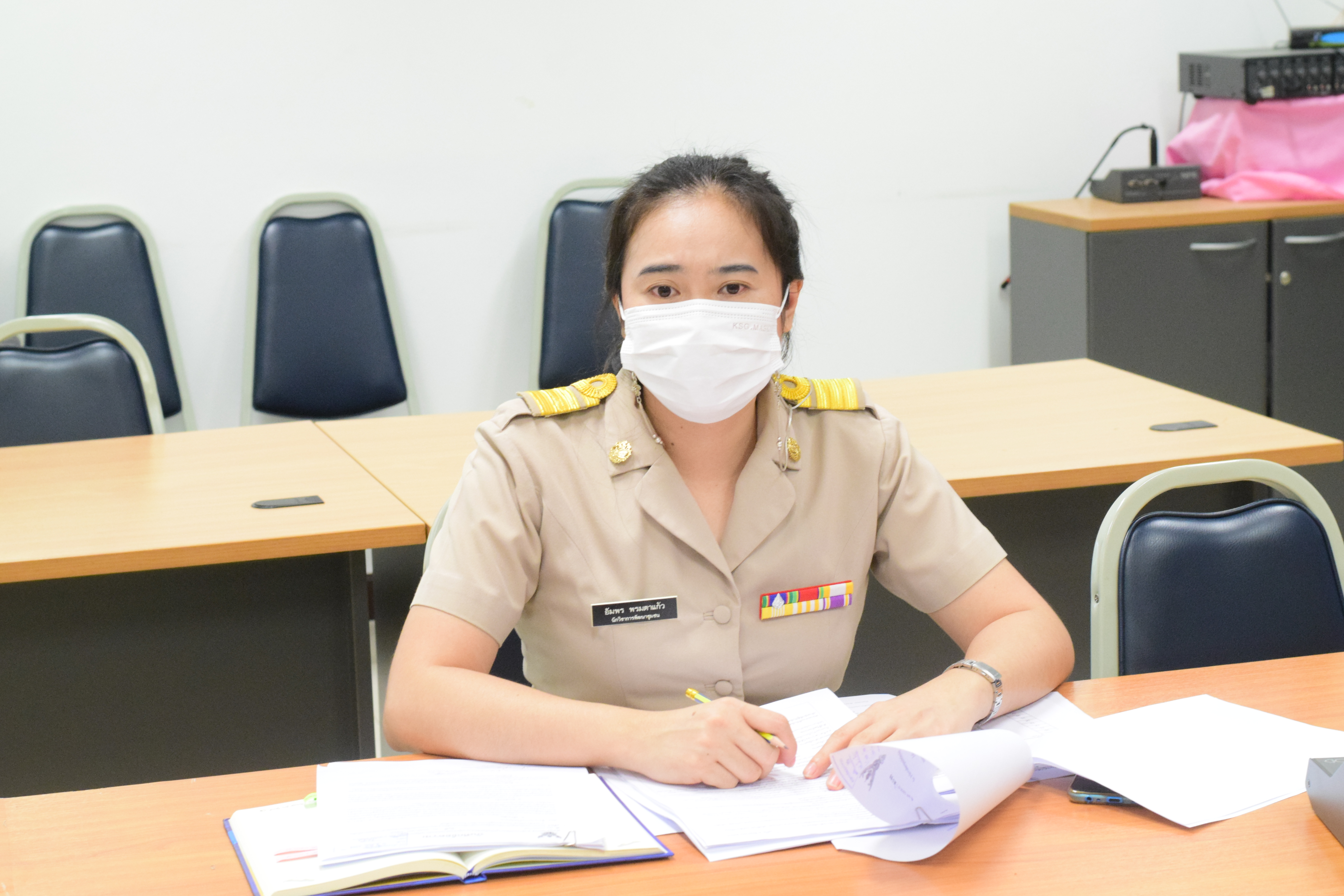 พช.น่าน ร่วมประชุมฯมอบนโยบายการพัฒนากองทุนชุมชน ในปีงบประมาณ พ.ศ.2565