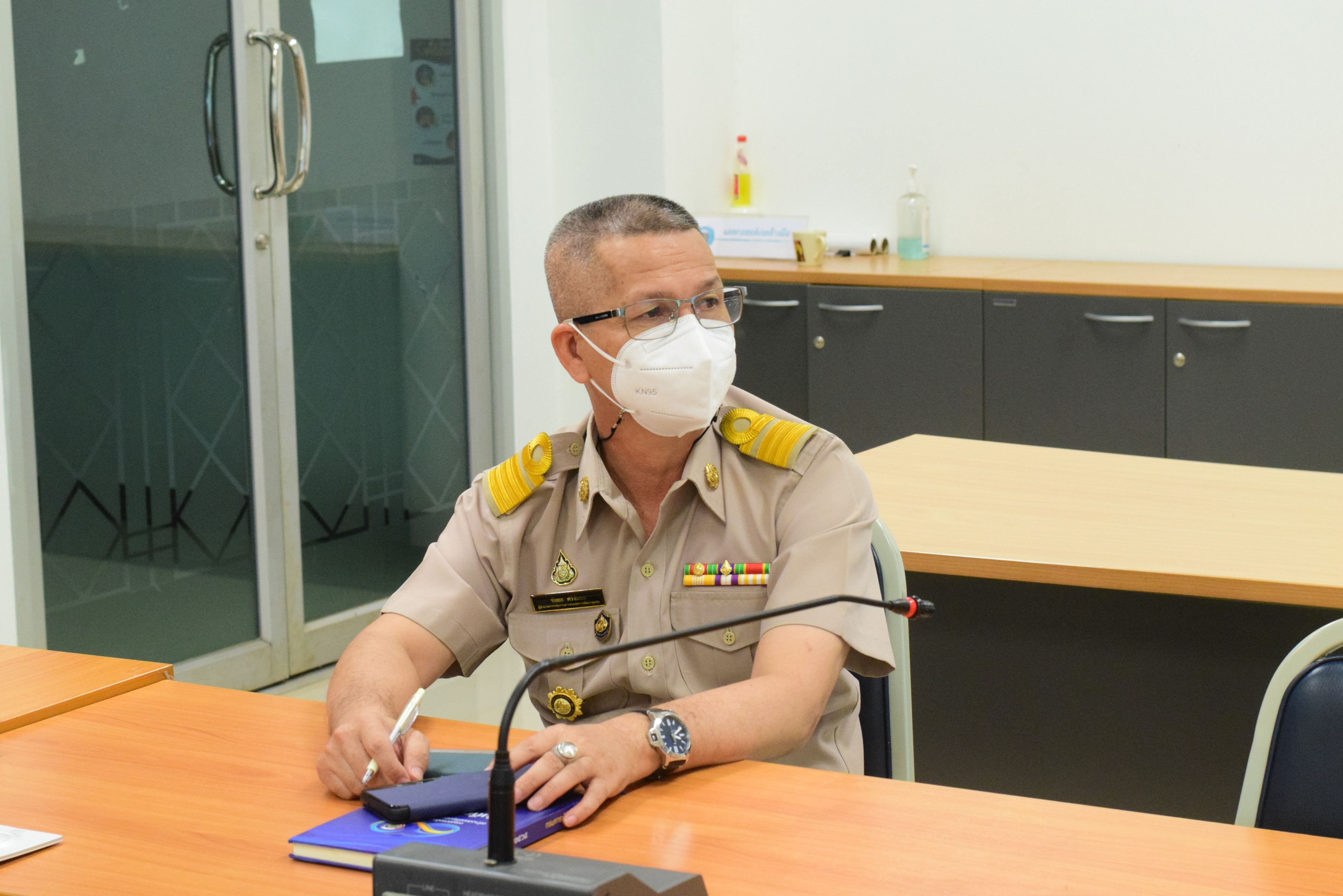 พช.น่าน ร่วมประชุมฯมอบนโยบายการพัฒนากองทุนชุมชน ในปีงบประมาณ พ.ศ.2565