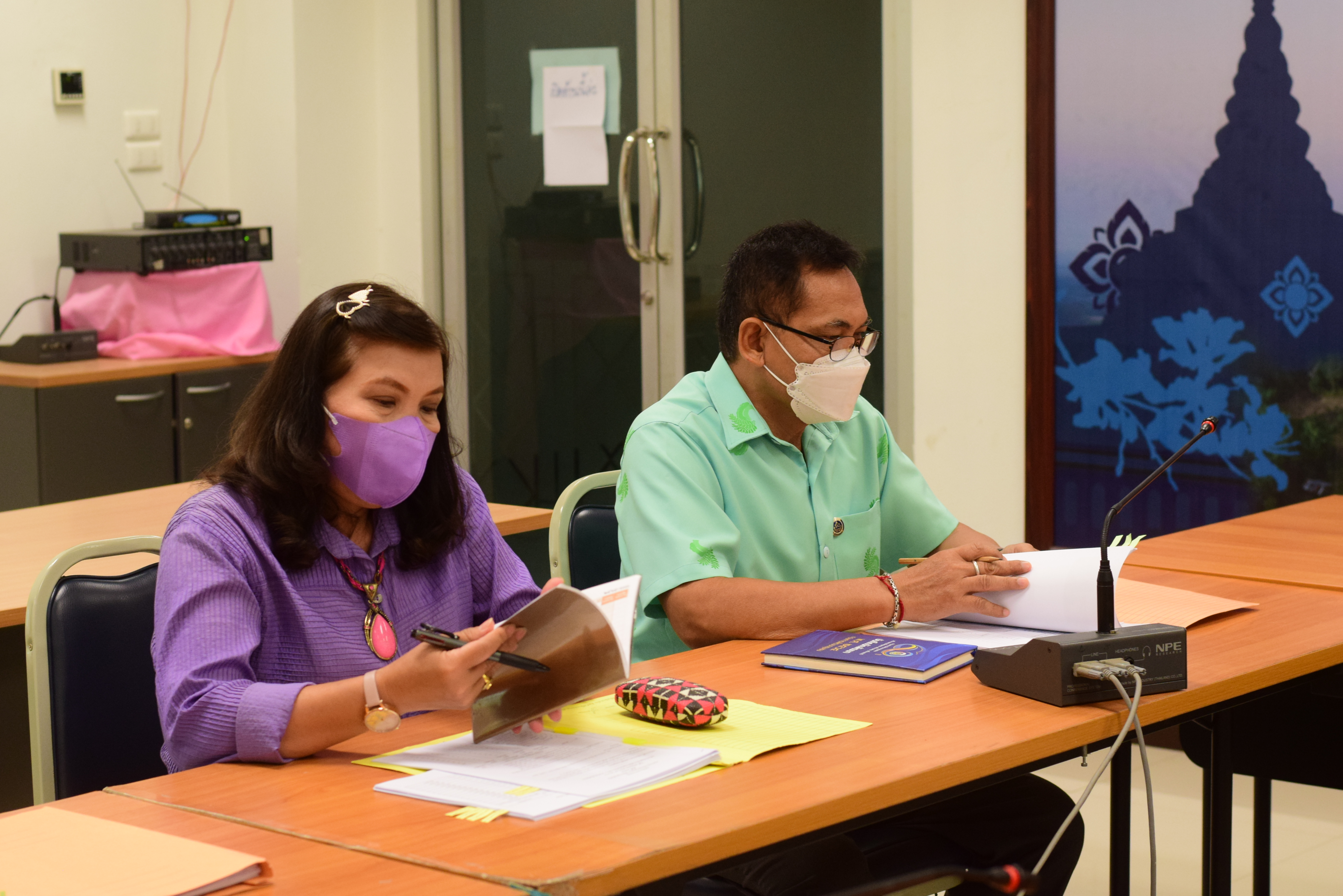 พช.น่าน ประชุมโครงการจัดการความรู้งานพัฒนาชุมชน ปีงบประมาณ 2565 ครั้งที่ 1 /2565