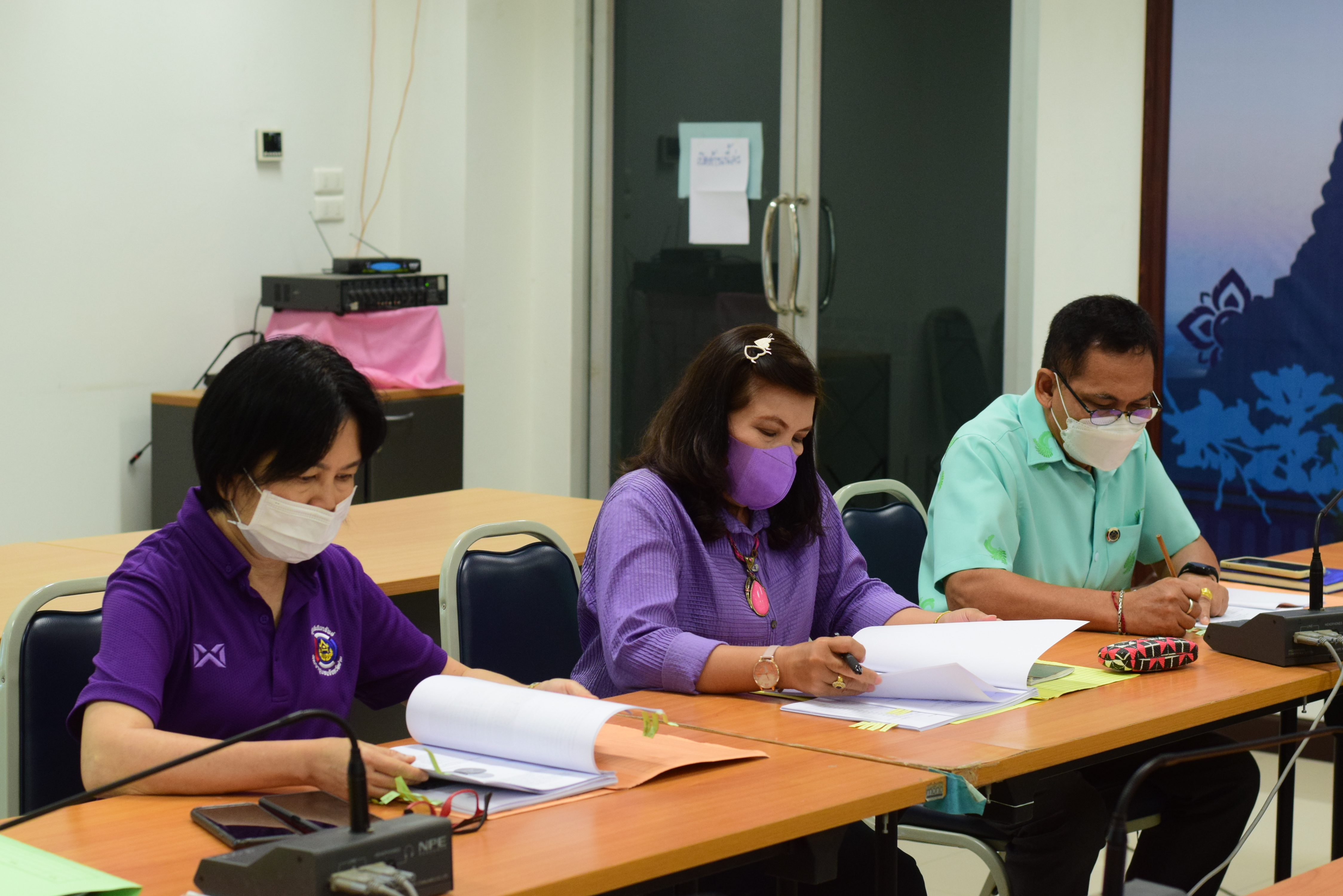 พช.น่าน ประชุมโครงการจัดการความรู้งานพัฒนาชุมชน ปีงบประมาณ 2565 ครั้งที่ 1 /2565