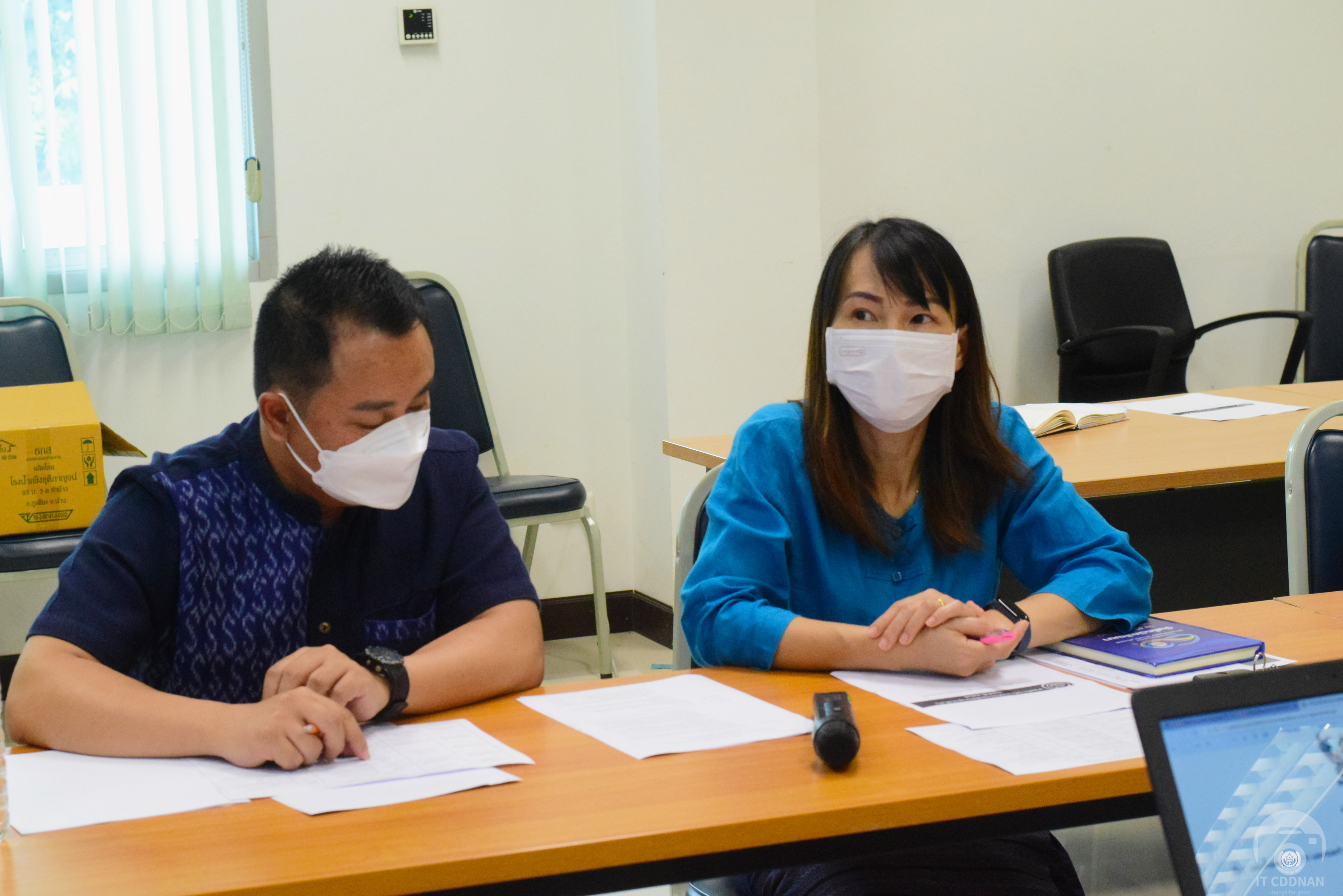 พช.น่าน ประชุมคณะทำงานกลั่นกรองการคัดสรรกิจกรรมพัฒนาชุมชนดีเด่น ระดับจังหวัด ประจำปี 2565