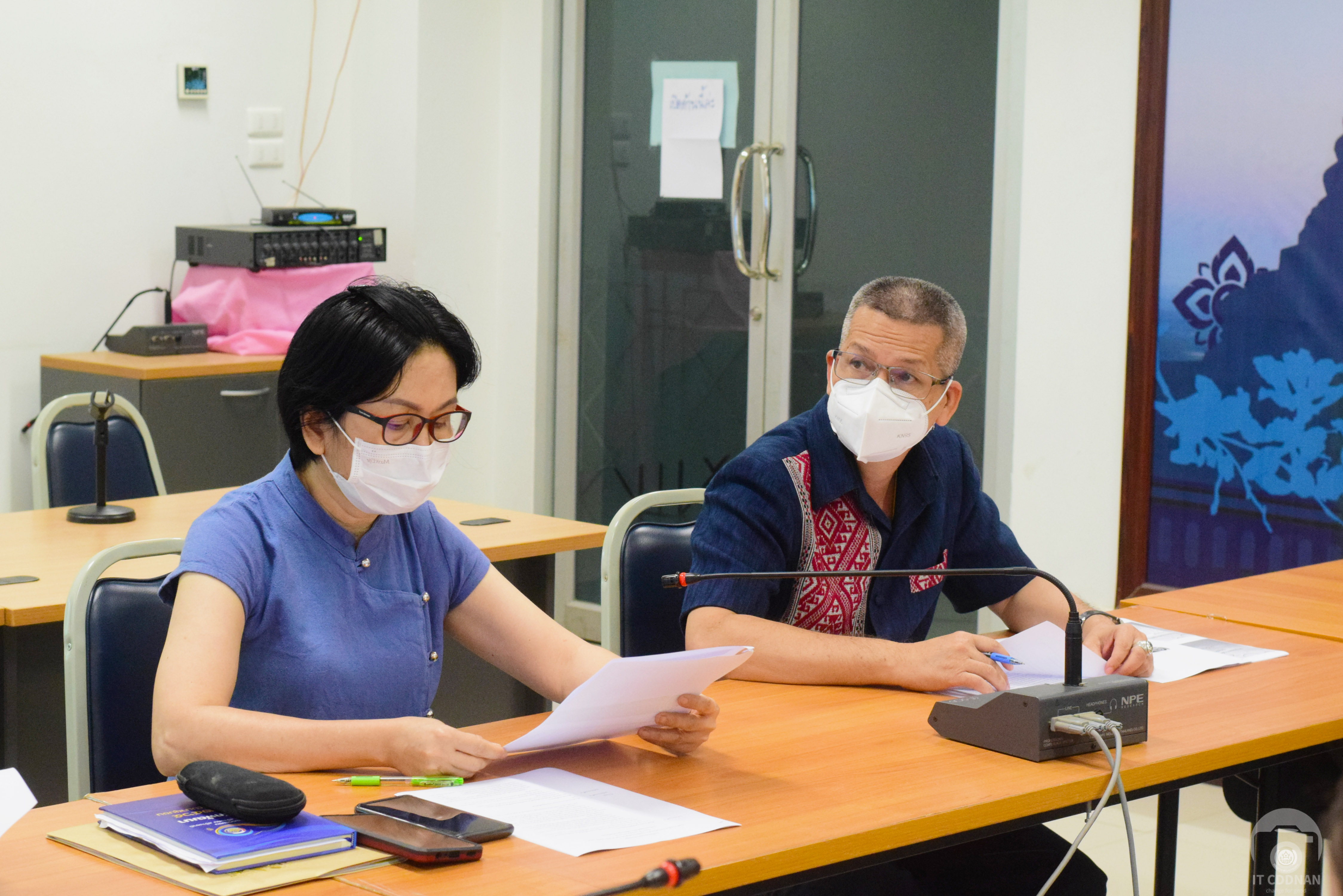 พช.น่าน ประชุมคณะทำงานกลั่นกรองการคัดสรรกิจกรรมพัฒนาชุมชนดีเด่น ระดับจังหวัด ประจำปี 2565