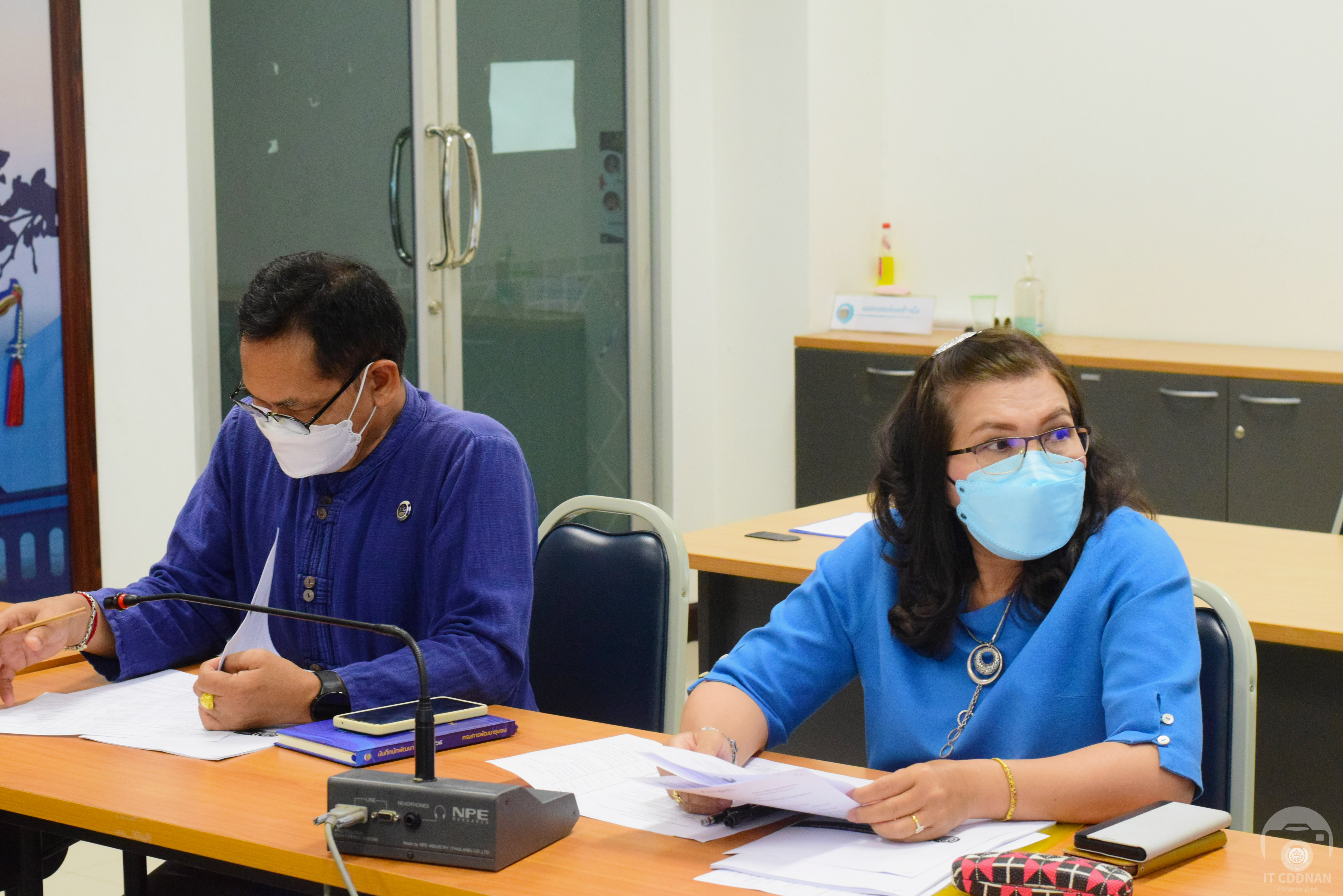 พช.น่าน ประชุมคณะทำงานกลั่นกรองการคัดสรรกิจกรรมพัฒนาชุมชนดีเด่น ระดับจังหวัด ประจำปี 2565