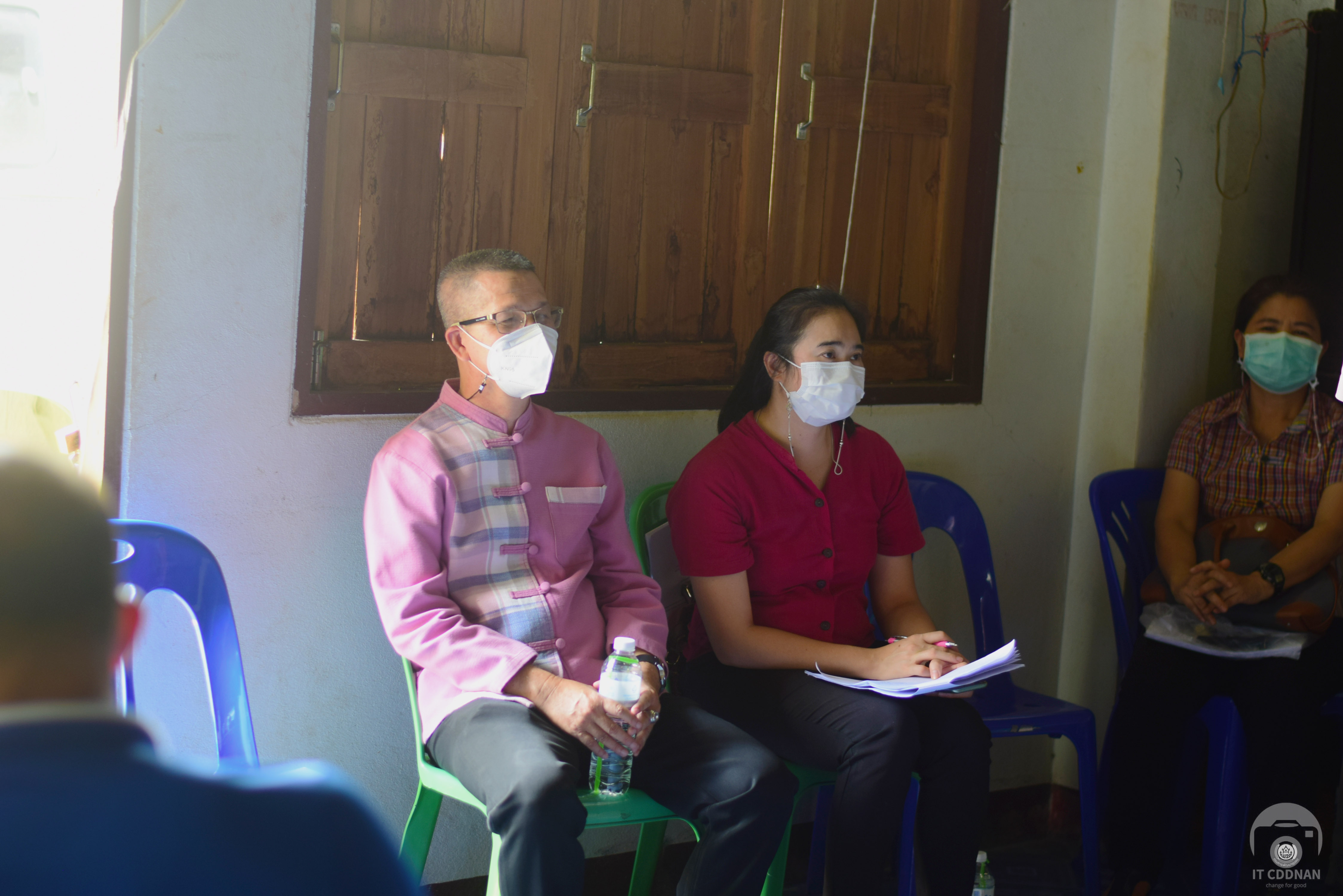 พช.น่าน ร่วมไกล่เกลี่ยประนอมข้อพิพาทศูนย์จัดการกองทุนชุมชน บ้านดอน หมู่ที่ 5 ตำบลสวด อำเภอบ้านหลวง