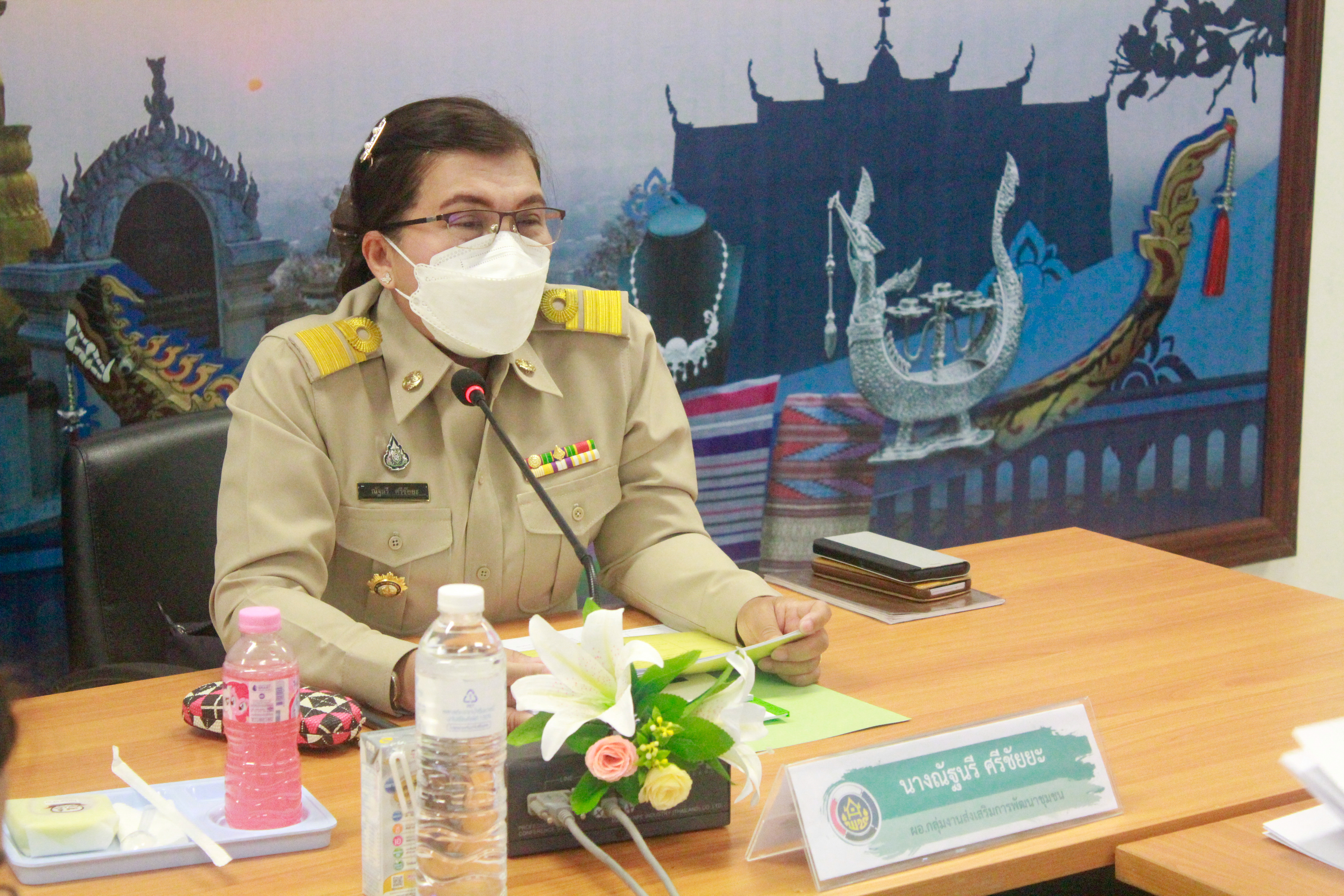 พช.น่าน ดำเนินการพิจารณากลั่นกรองการคัดสรรกิจกรรมพัฒนาชุมชนดีเด่น ระดับจังหวัด ประจำปี 2565