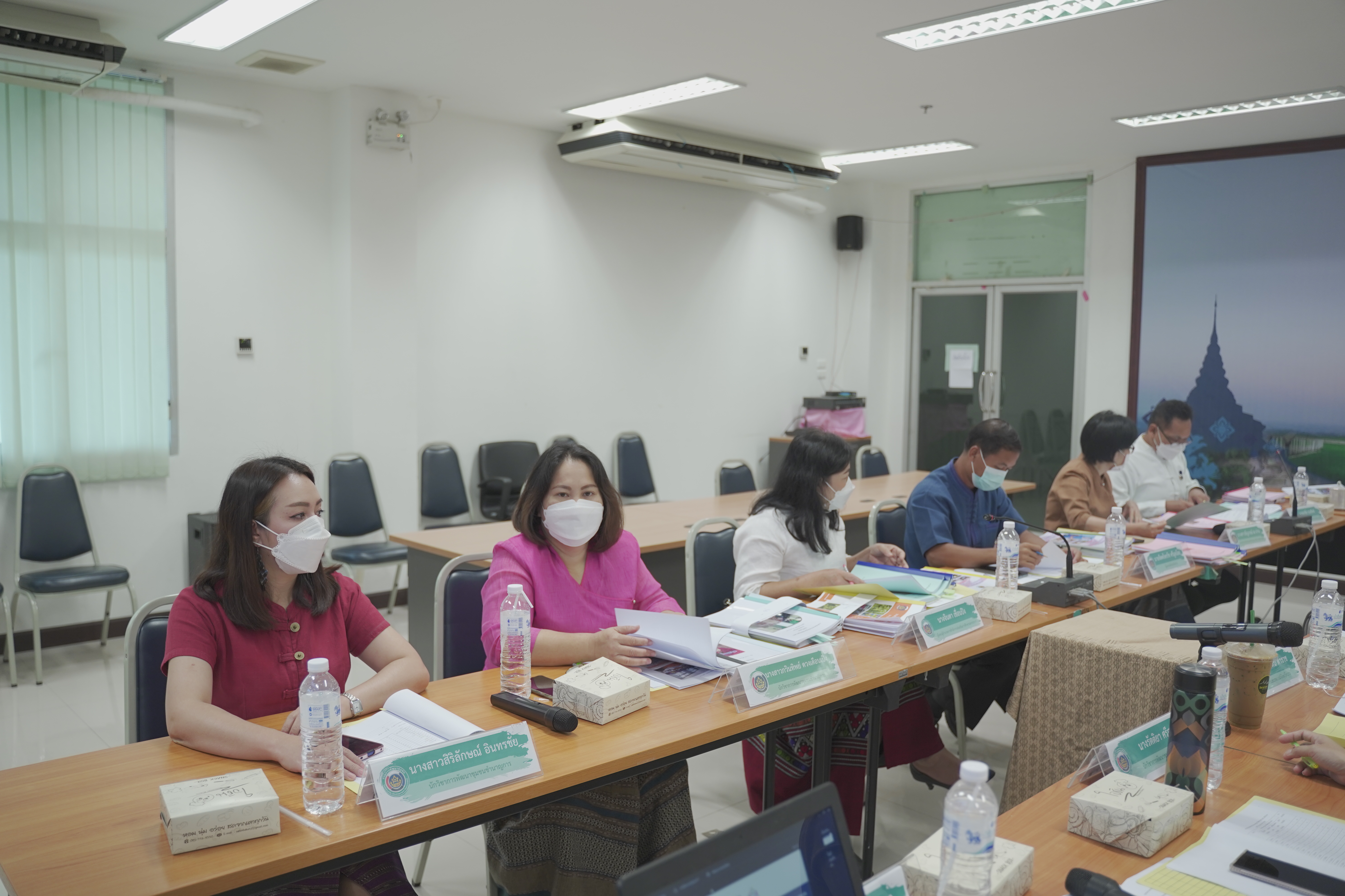 @ข่าว พช.น่าน@ จังหวัดน่าน ประชุมคณะอนุกรรมการตรวจประเมินเพื่อการรับรองมาตรฐานการพัฒนาชุมชนระดับจังหวัด ประจำปี 2565 ครั้งที่ 1/2565