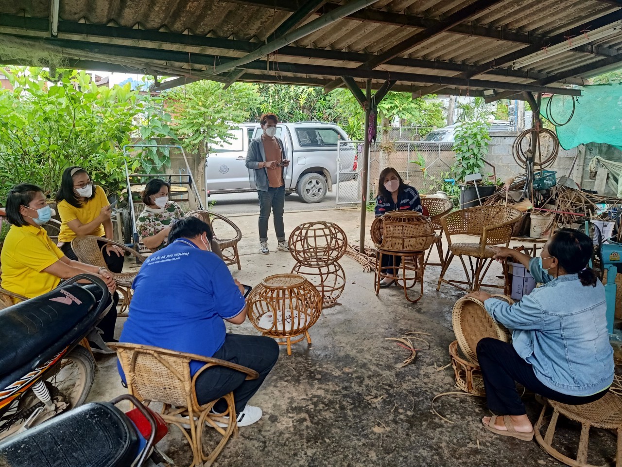 พช.น่าน ติดตามสนับสนุนการดำเนินงานตามโครงการส่งเสริมกระบวนการเครือข่ายองค์ความรู้ (Knowledge – Based OTOP : KBO) จังหวัดน่าน