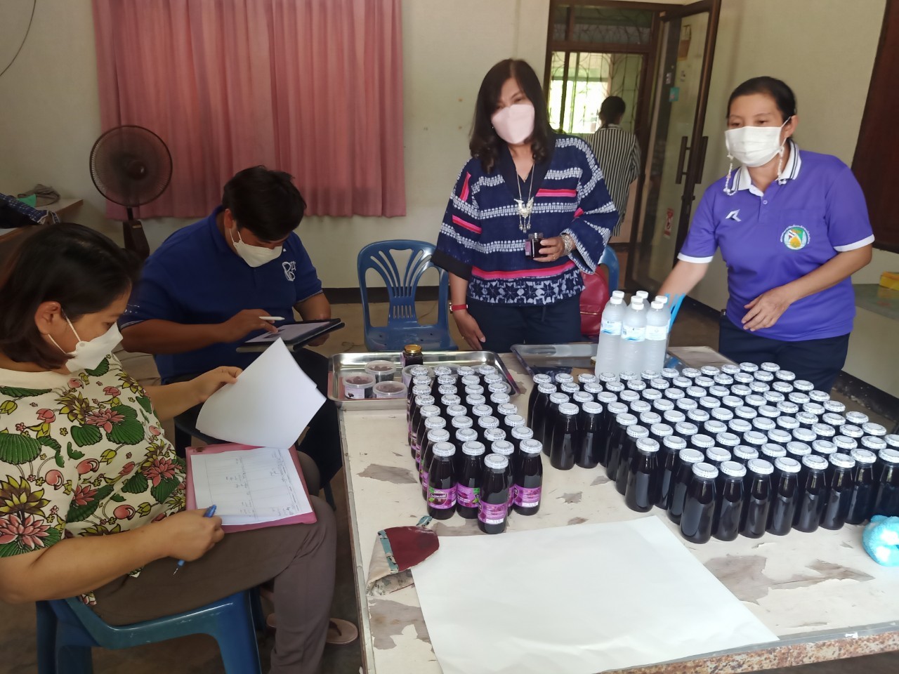 พช.น่าน ติดตามสนับสนุนการดำเนินงานตามโครงการส่งเสริมกระบวนการเครือข่ายองค์ความรู้ (Knowledge – Based OTOP : KBO) จังหวัดน่าน