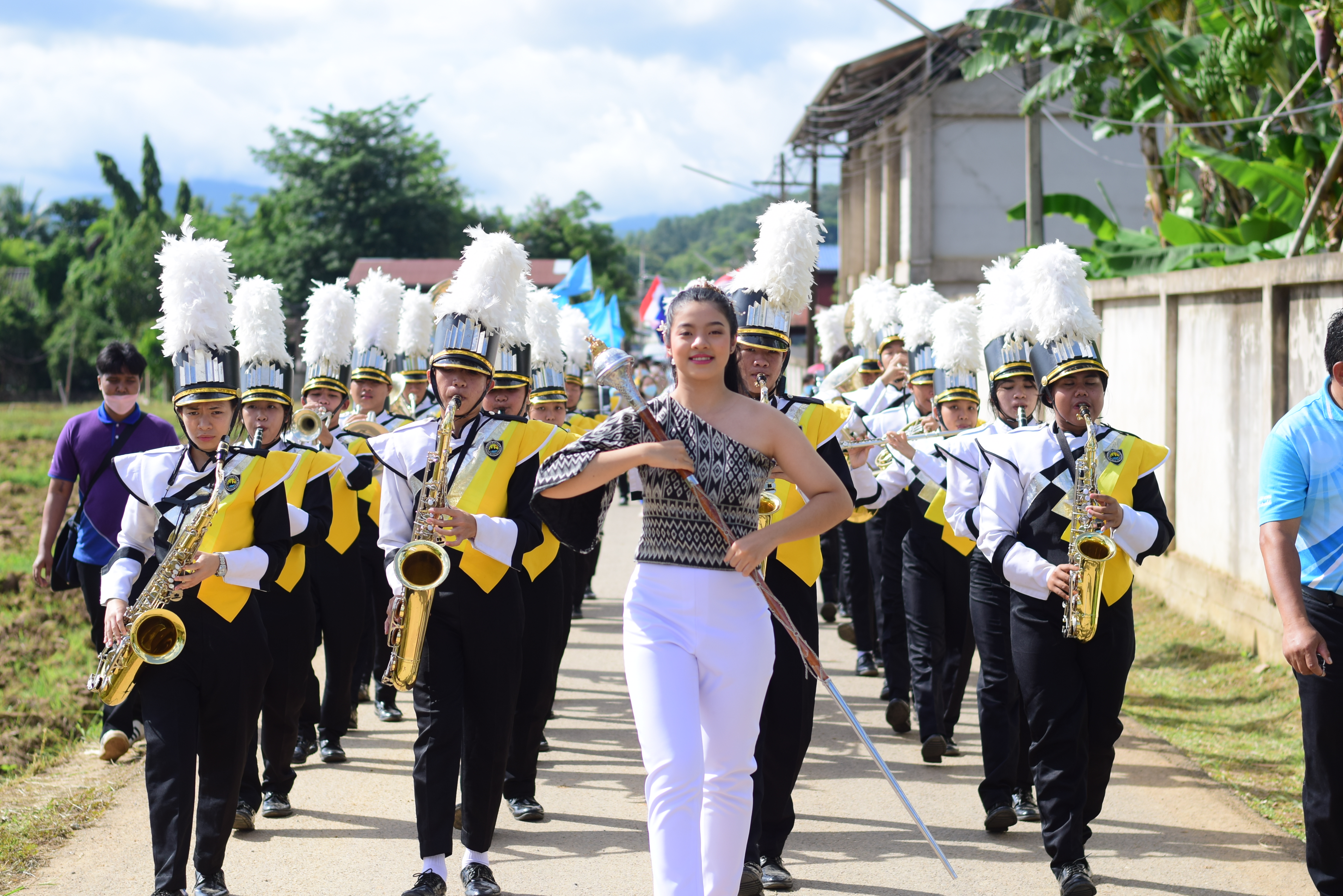 พช.น่าน ร่วมต้อนรับคณะกรรมการประกวดหมู่บ้านกองทุนแม่ของแผ่นดิน  (เขตตรวจราชการที่ 16)