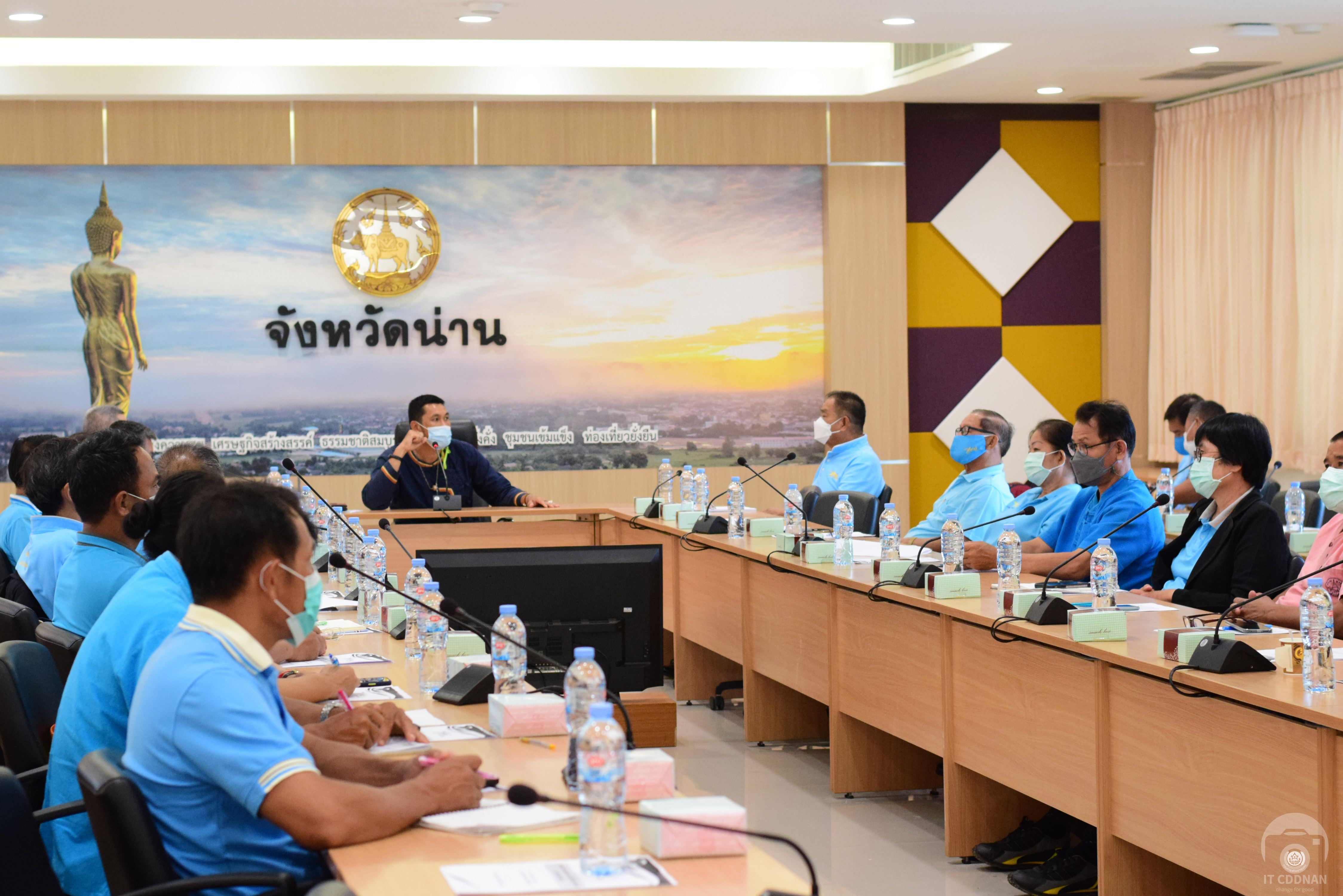 จังหวัดน่าน ดำเนินโครงการขับเคลื่อนงานกองทุนแม่ของแผ่นดินระดับจังหวัดน่าน ตามแผนปฏิบัติการด้านการป้องกันและปราบปรามยาเสพติด พ.ศ. 2565