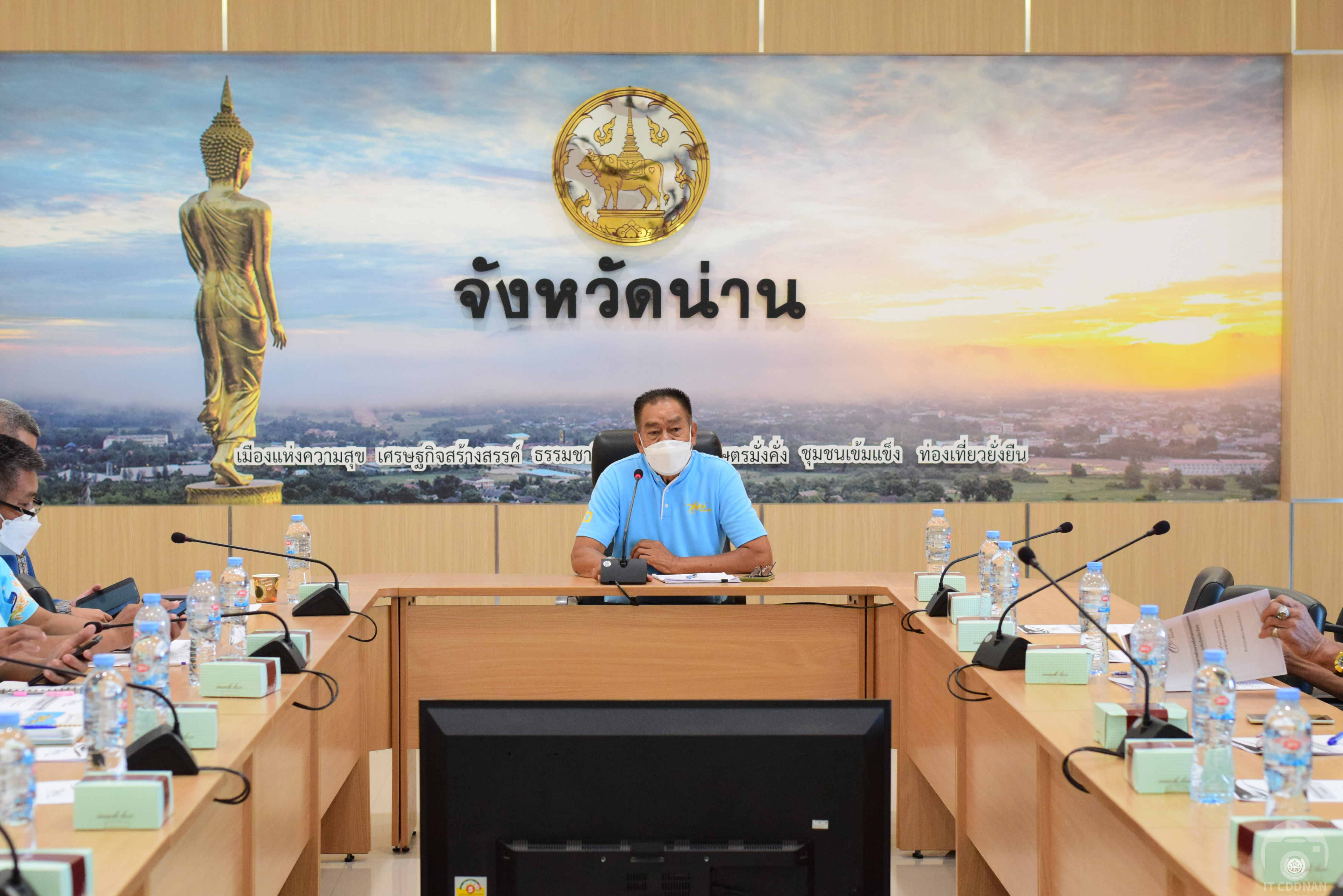 จังหวัดน่าน ดำเนินโครงการขับเคลื่อนงานกองทุนแม่ของแผ่นดินระดับจังหวัดน่าน ตามแผนปฏิบัติการด้านการป้องกันและปราบปรามยาเสพติด พ.ศ. 2565