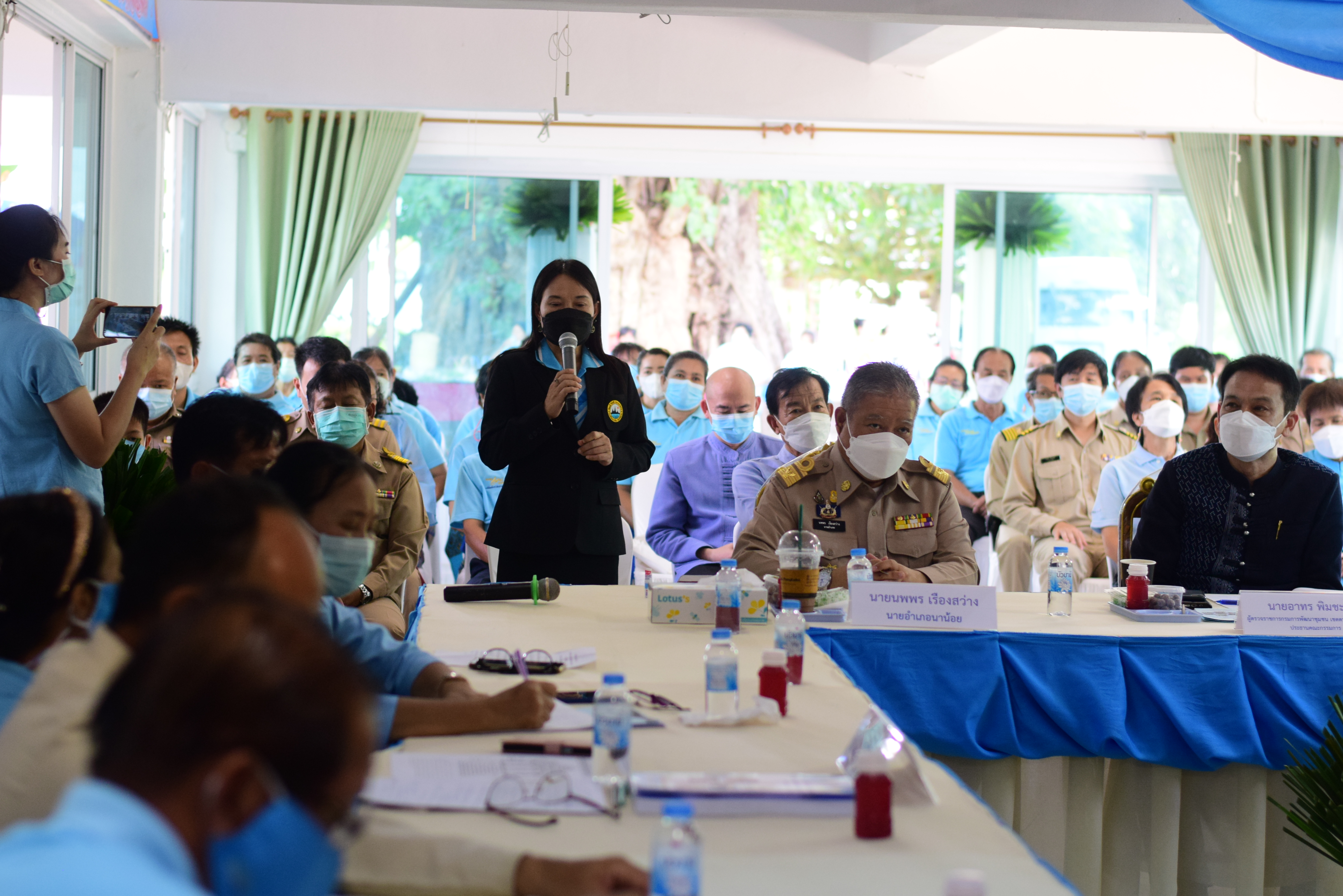 พช.น่าน ร่วมต้อนรับคณะกรรมการประกวดหมู่บ้านกองทุนแม่ของแผ่นดิน  (เขตตรวจราชการที่ 16)