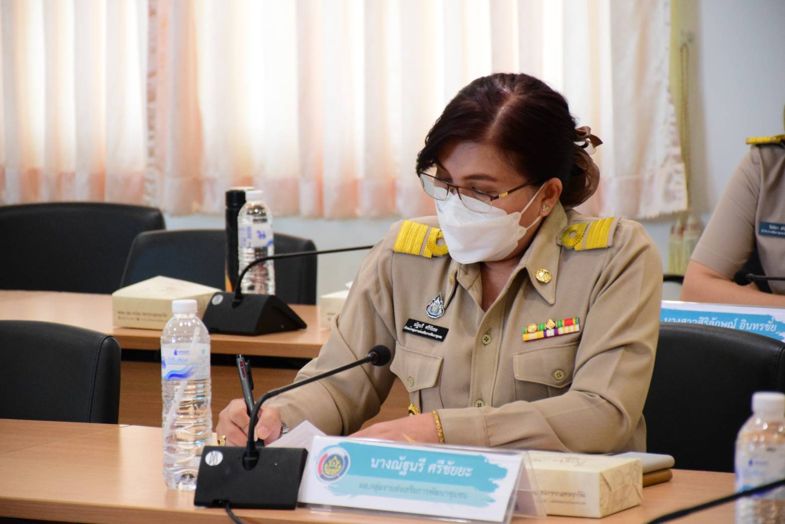 จังหวัดน่าน ประชุมคณะกรรมการประสานและขับเคลื่อนนโยบายสานพลังประชารัฐประจำจังหวัดน่าน ครั้งที่ 3 /2565