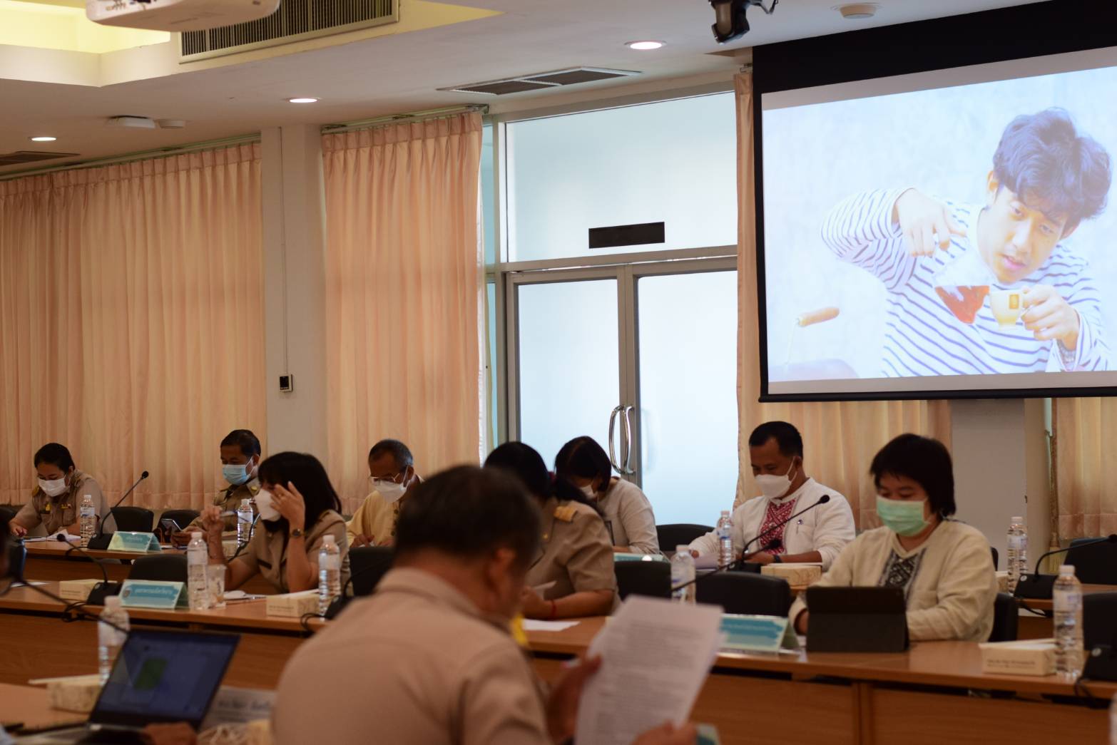 จังหวัดน่าน ประชุมคณะกรรมการประสานและขับเคลื่อนนโยบายสานพลังประชารัฐประจำจังหวัดน่าน ครั้งที่ 3 /2565