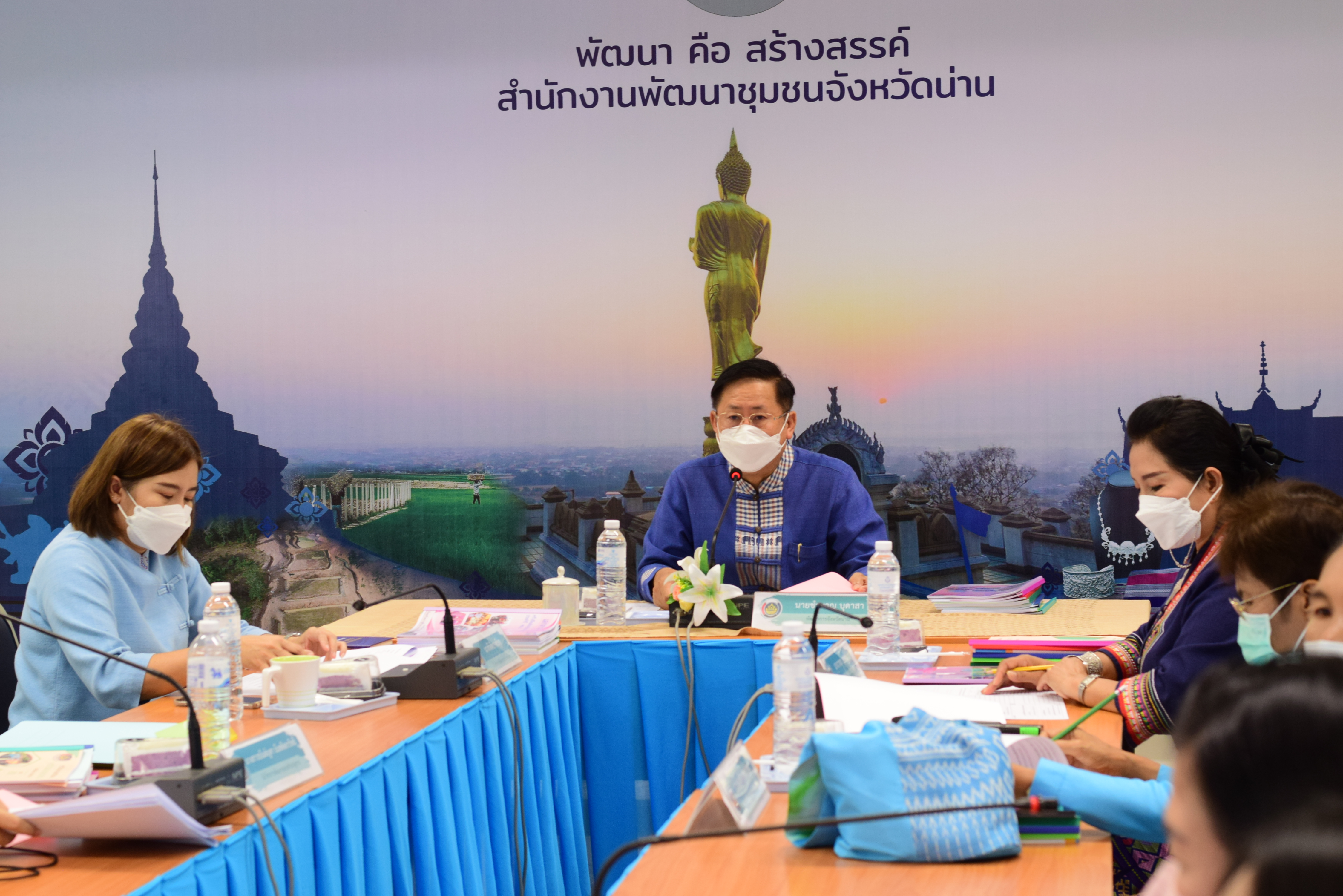 พช.น่าน ดำเนินการคัดเลือกครัวเรือนสัมมาชีพสตรีต้นแบบ ระดับจังหวัด ประจำปี 2565