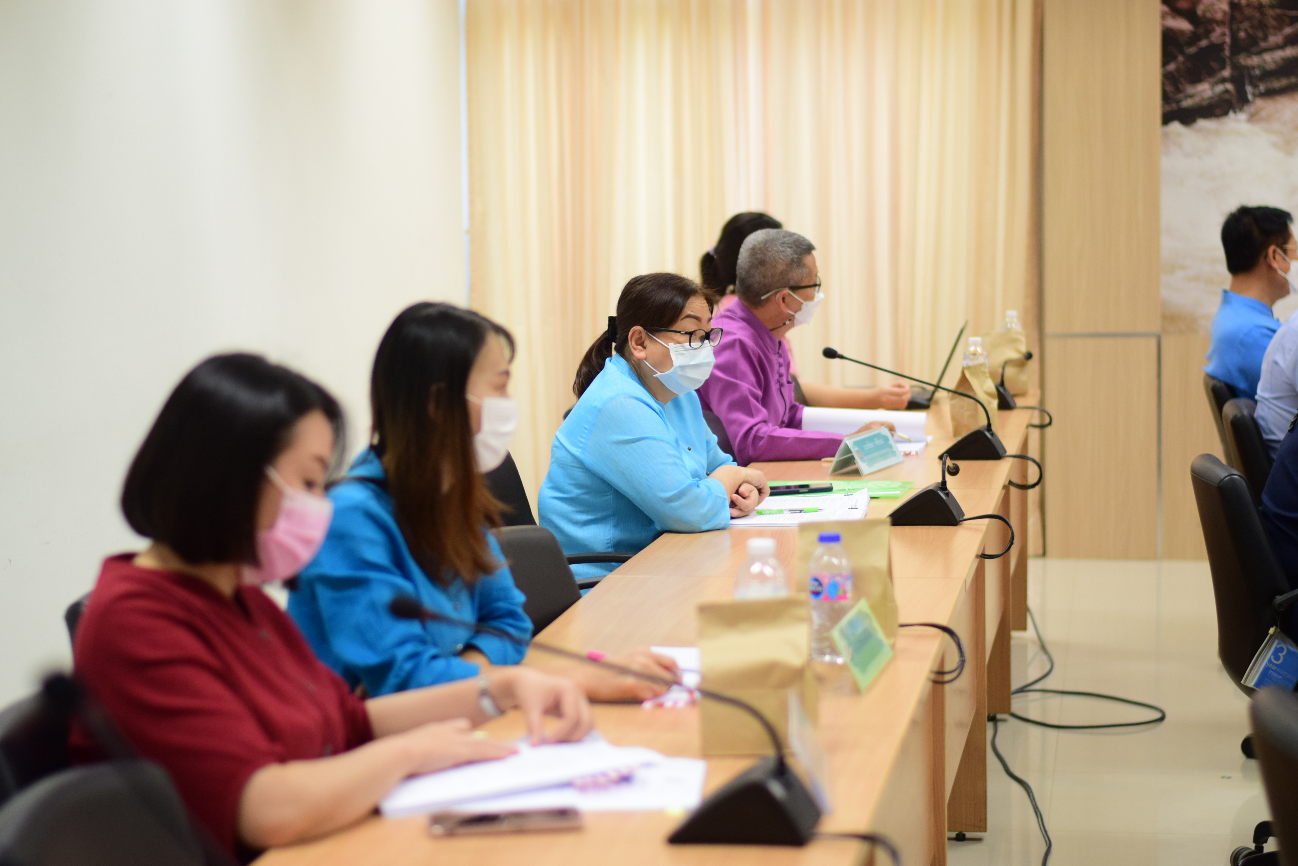 จังหวัดน่าน ประชุมคณะทำงานบริหารการจัดเก็บข้อมูลเพื่อการพัฒนาชุมชนระดับจังหวัดน่าน ครั้งที่  1/2565