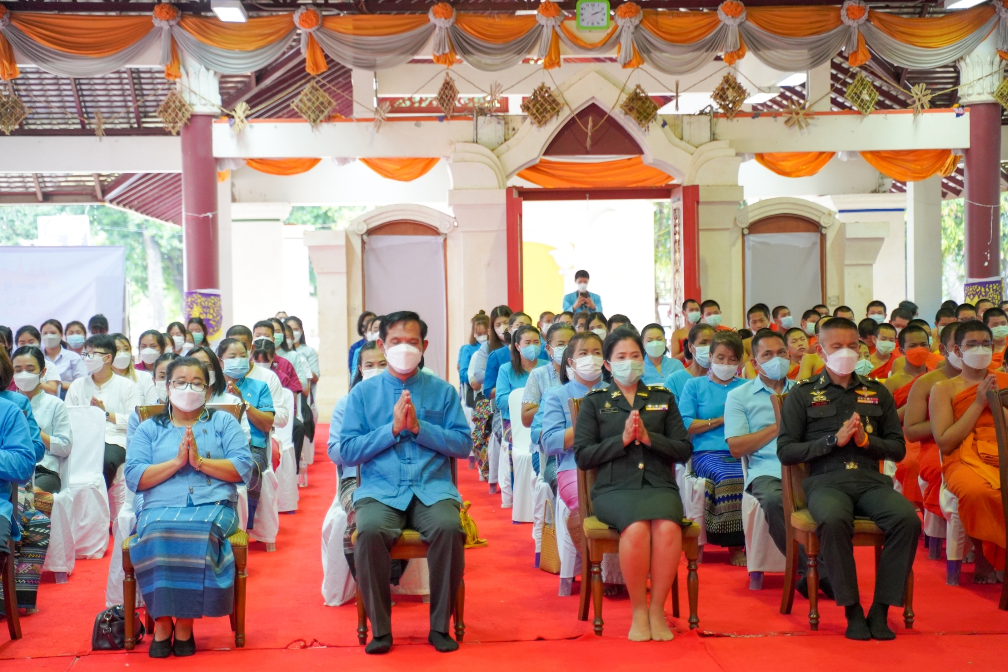 จังหวัดน่าน จัดพิธีเจริญพระพุทธมนต์ (ออนไลน์) ถวายเป็นพระราชกุศลแด่สมเด็จพระนางเจ้าสิริกิติ์ พระบรมราชินีนาถ พระบรมราชชนนีพันปีหลวง เนื่องในโอกาสมหามงคลเฉลิมพระชนมพรรษา 90 พรรษา 12  สิงหาคม พ.ศ.2565