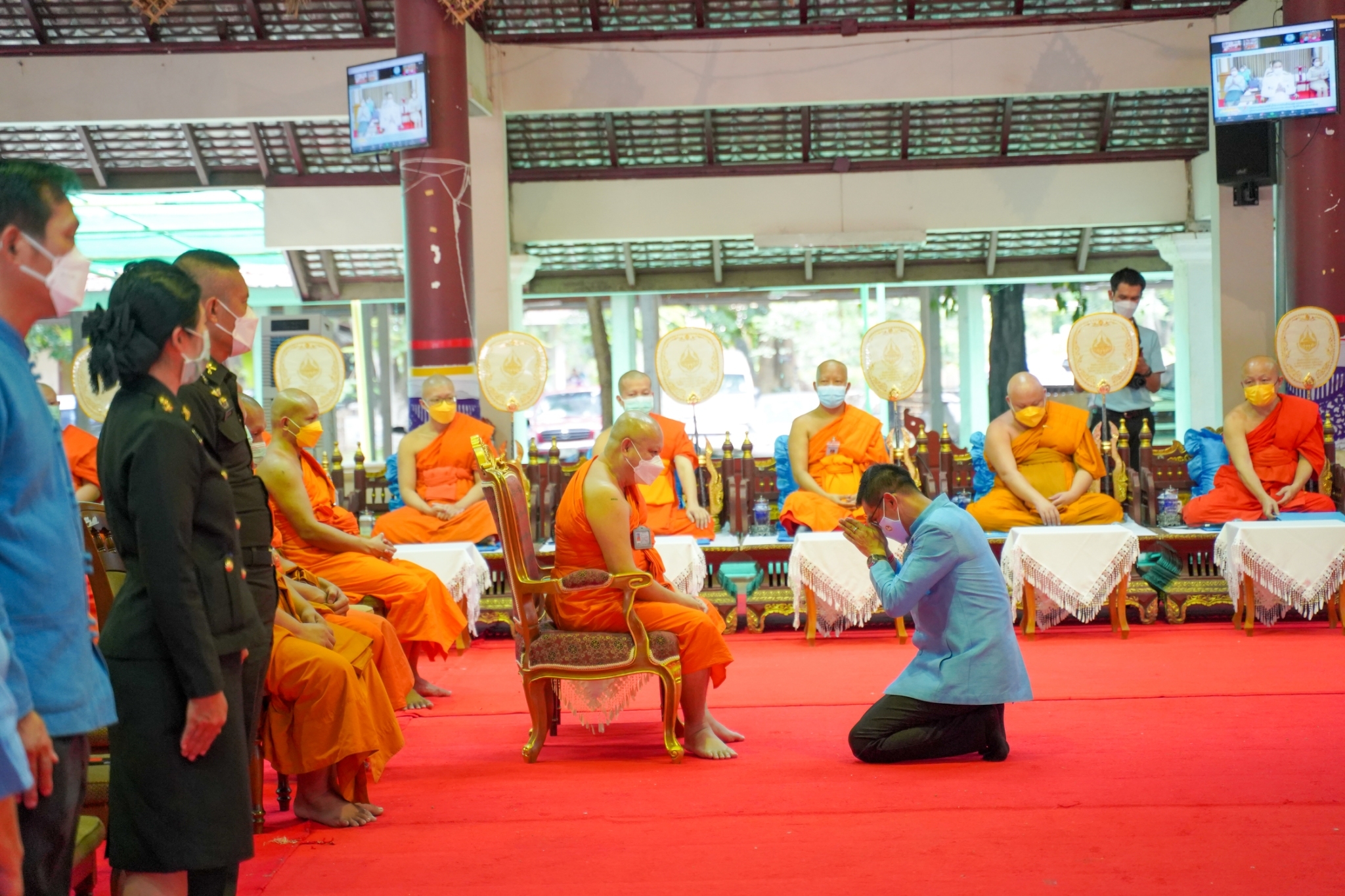 จังหวัดน่าน จัดพิธีเจริญพระพุทธมนต์ (ออนไลน์) ถวายเป็นพระราชกุศลแด่สมเด็จพระนางเจ้าสิริกิติ์ พระบรมราชินีนาถ พระบรมราชชนนีพันปีหลวง เนื่องในโอกาสมหามงคลเฉลิมพระชนมพรรษา 90 พรรษา 12  สิงหาคม พ.ศ.2565